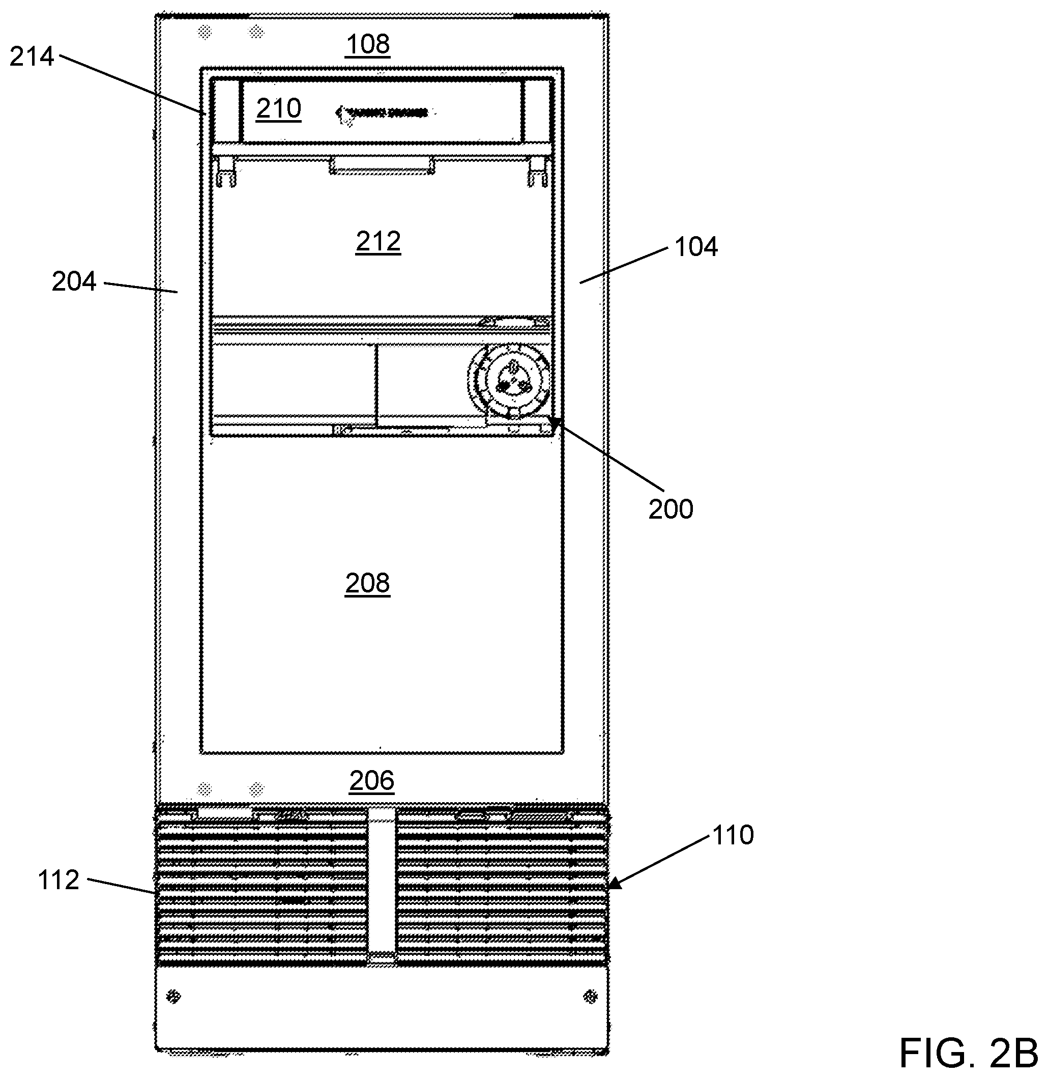 Patent US12359860 Figure 3 – Backstop for an ice maker