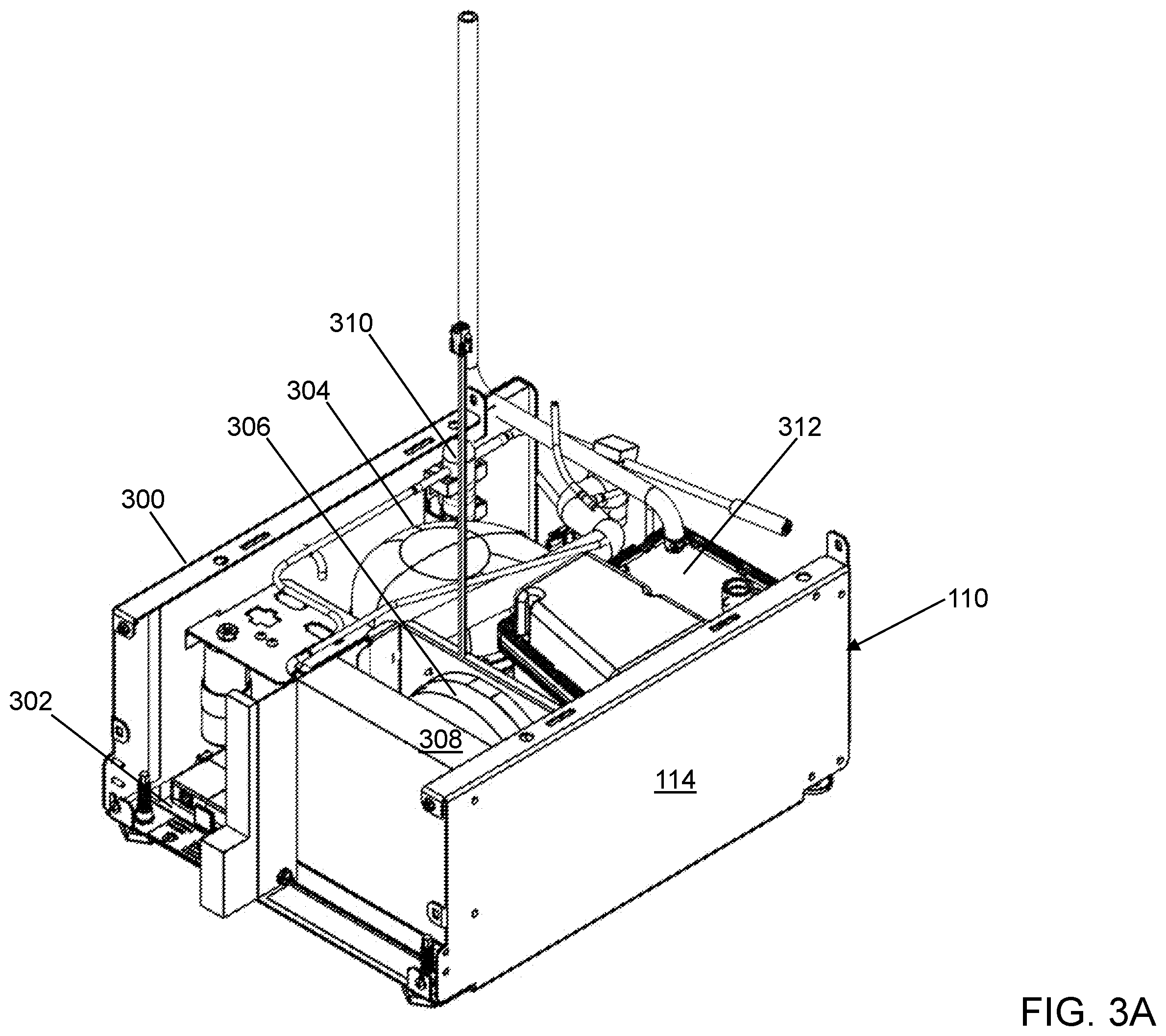 Patent US12359860 Figure 4 – Backstop for an ice maker