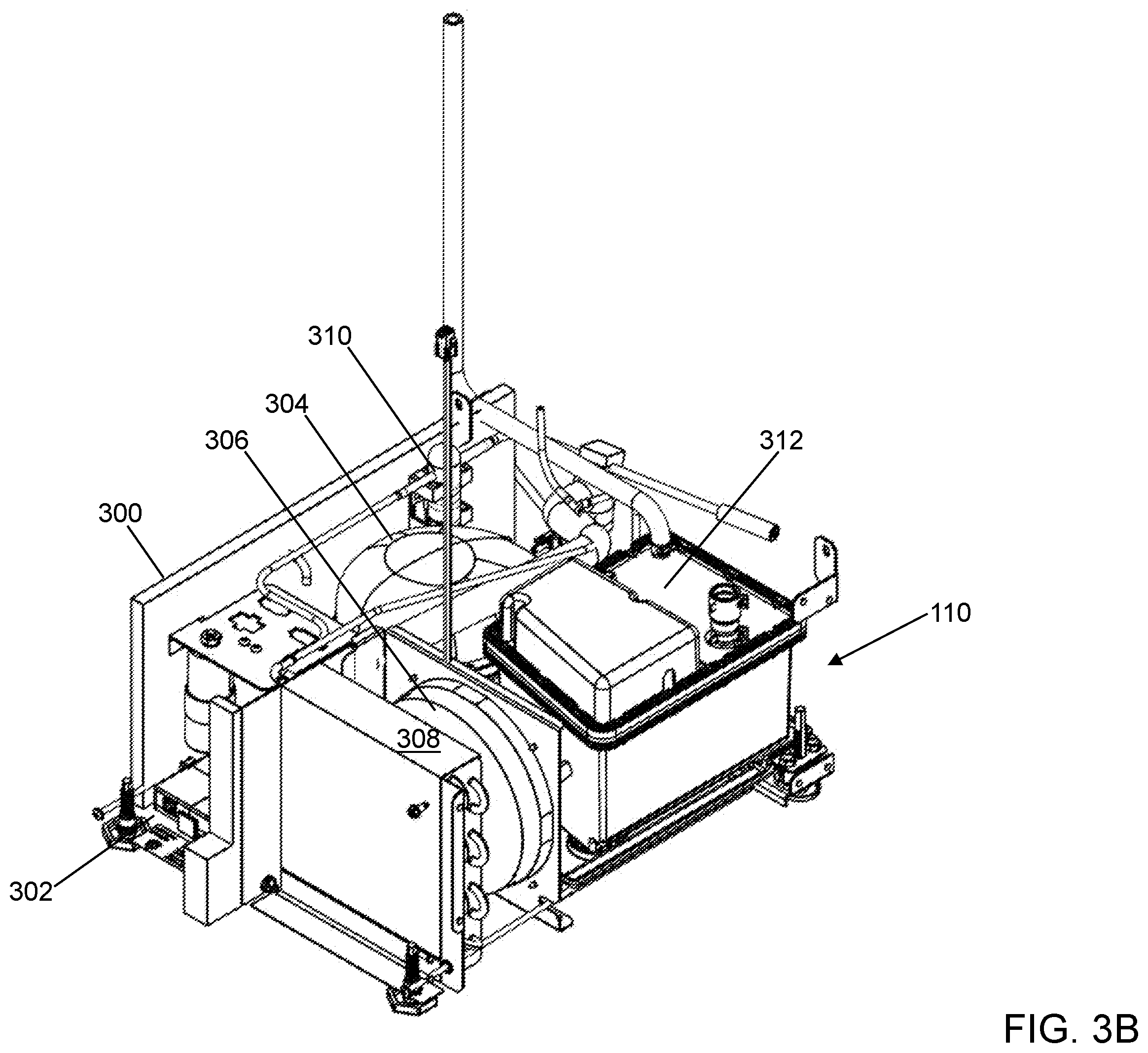 Patent US12359860 Figure 5 – Backstop for an ice maker
