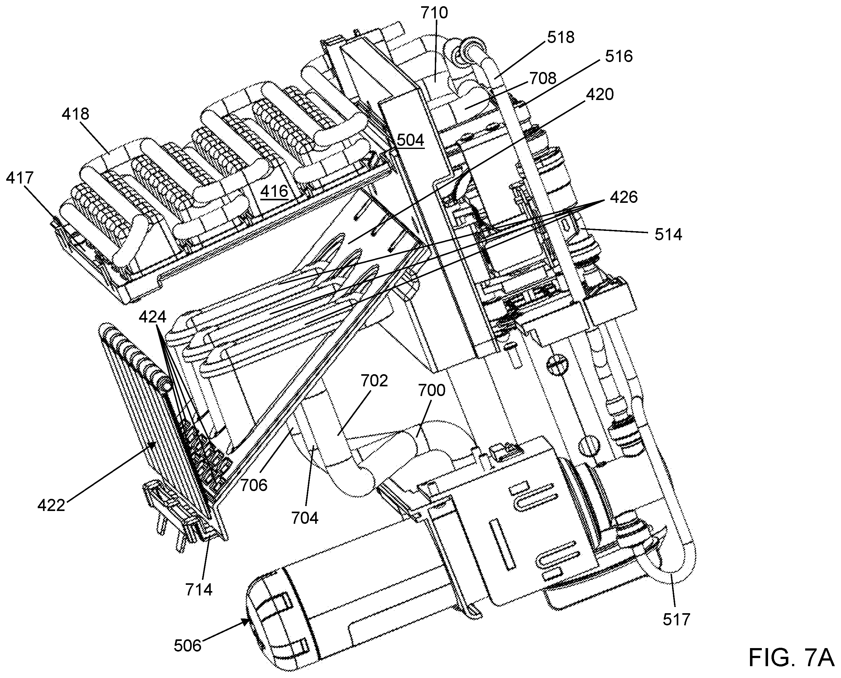 Patent US12359860 Figure 10 – Backstop for an ice maker