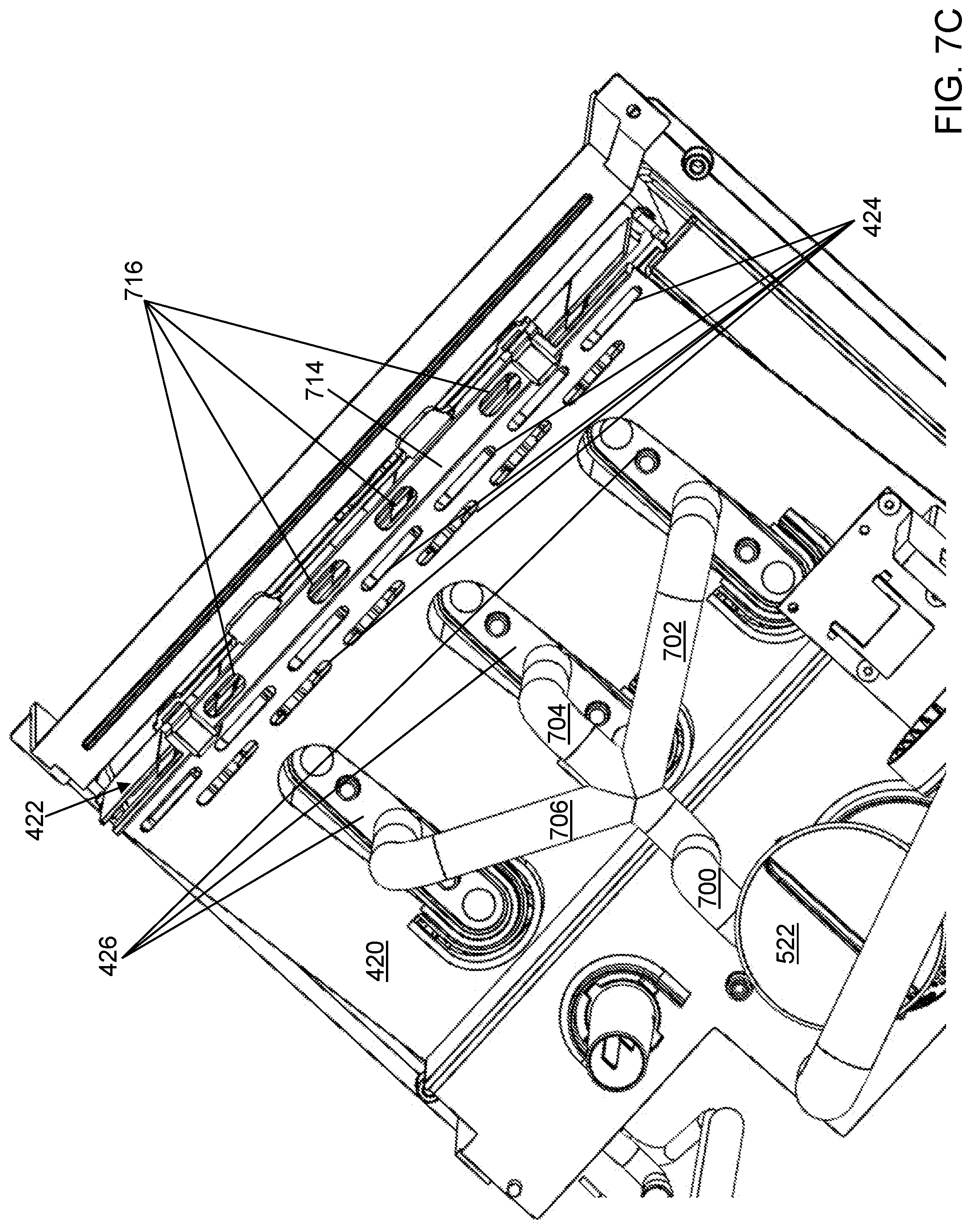 Patent US12359860 Figure 12 – Backstop for an ice maker