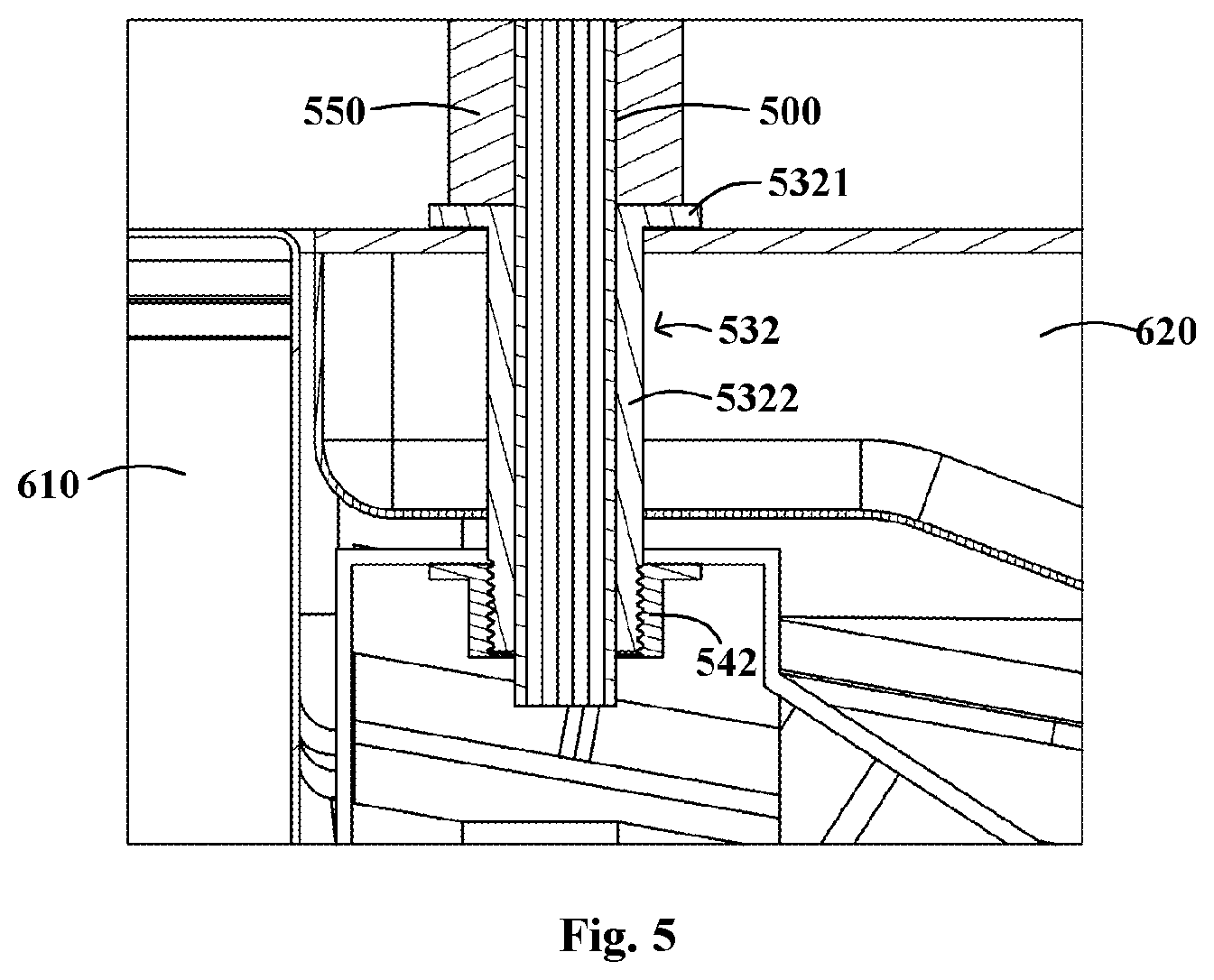 Patent US12359862 Figure 3 – Refrigeration module and refrigerator