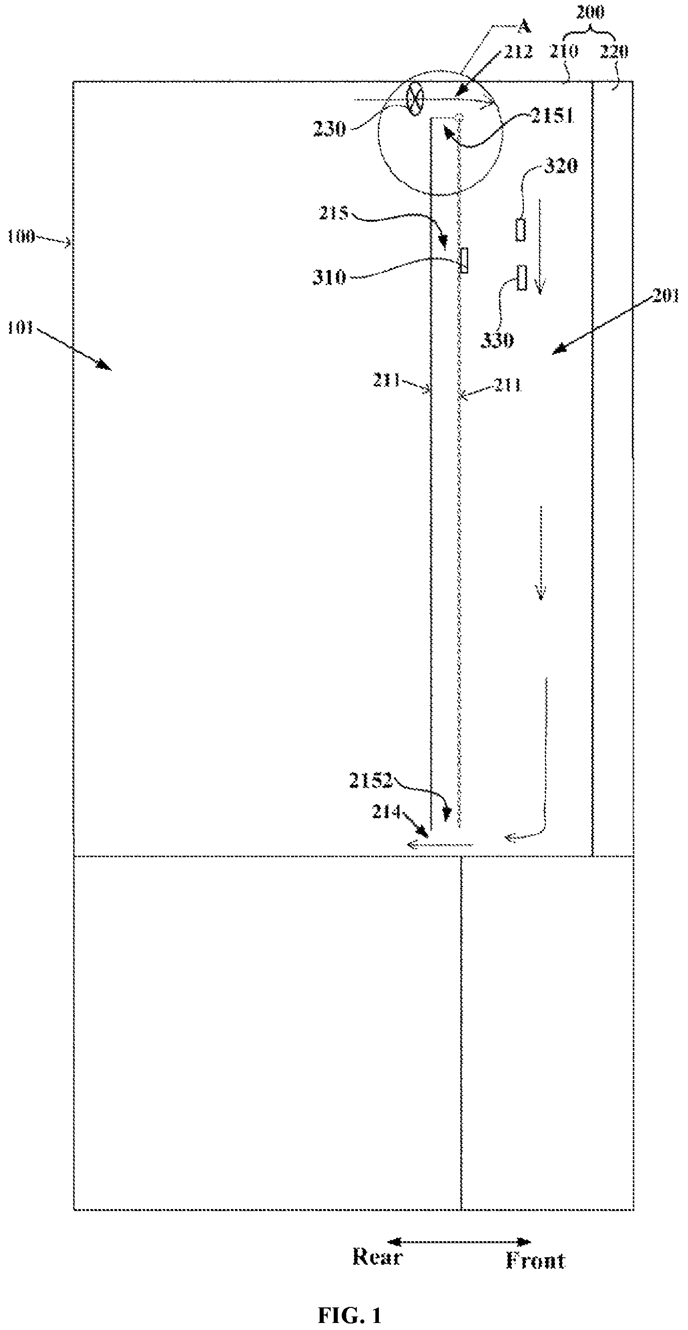 Patent US12359863 Figure 1 – Control method for refrigerator, and computer storage medium