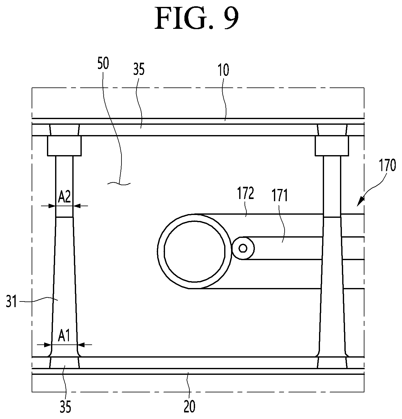 Patent US12359864 Figure 10 – Vacuum adiabatic body and refrigerator