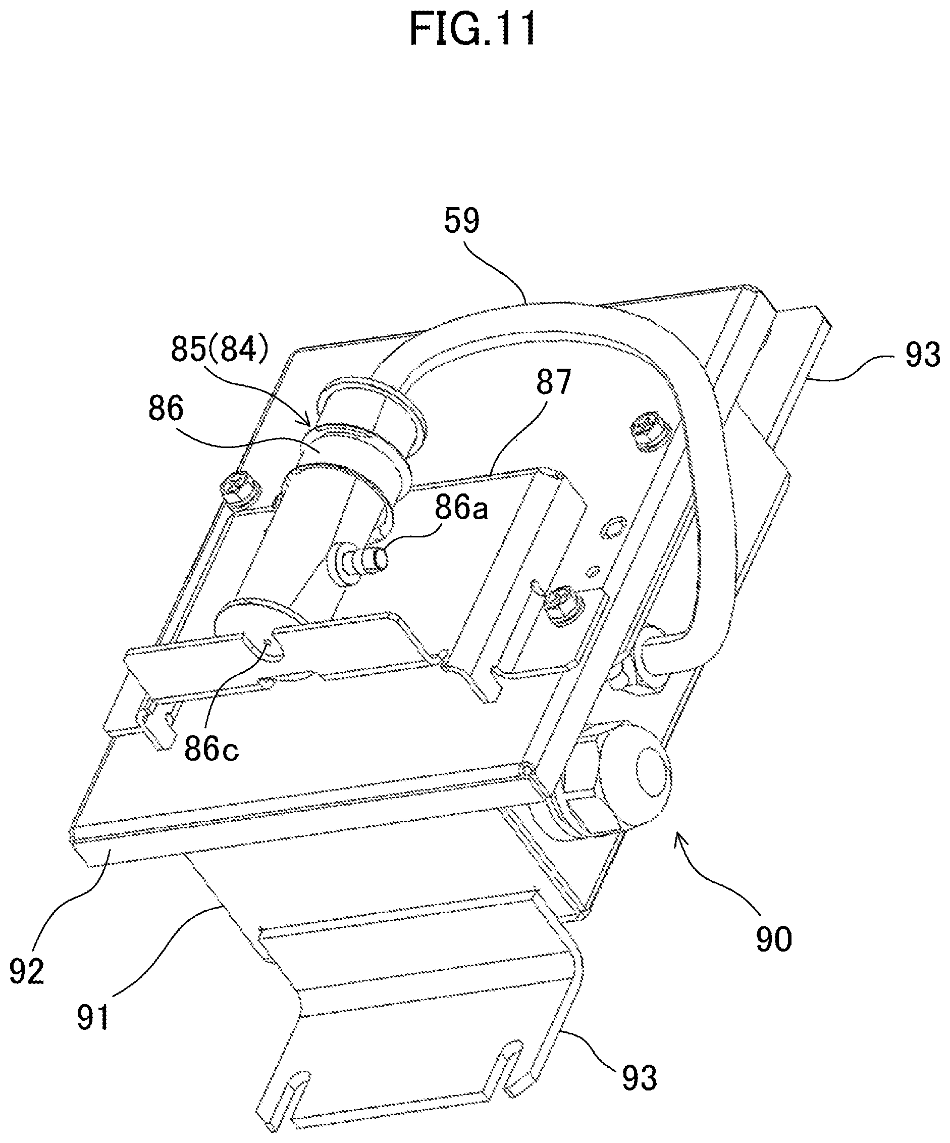 Patent US12359865 Figure 11 – Air composition adjustment device, refrigeration apparatus for transportation, and transport container