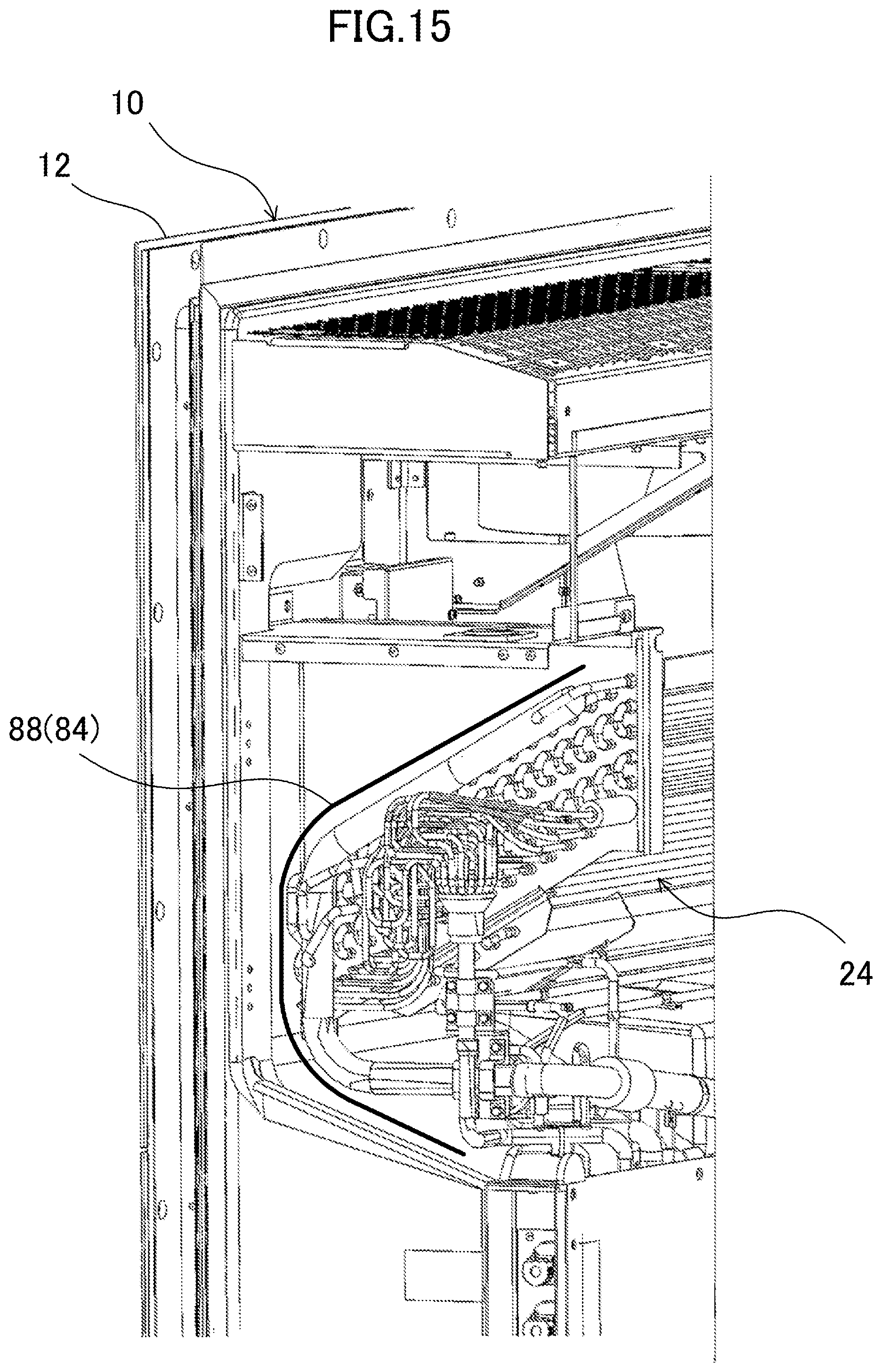 Patent US12359865 Figure 15 – Air composition adjustment device, refrigeration apparatus for transportation, and transport container