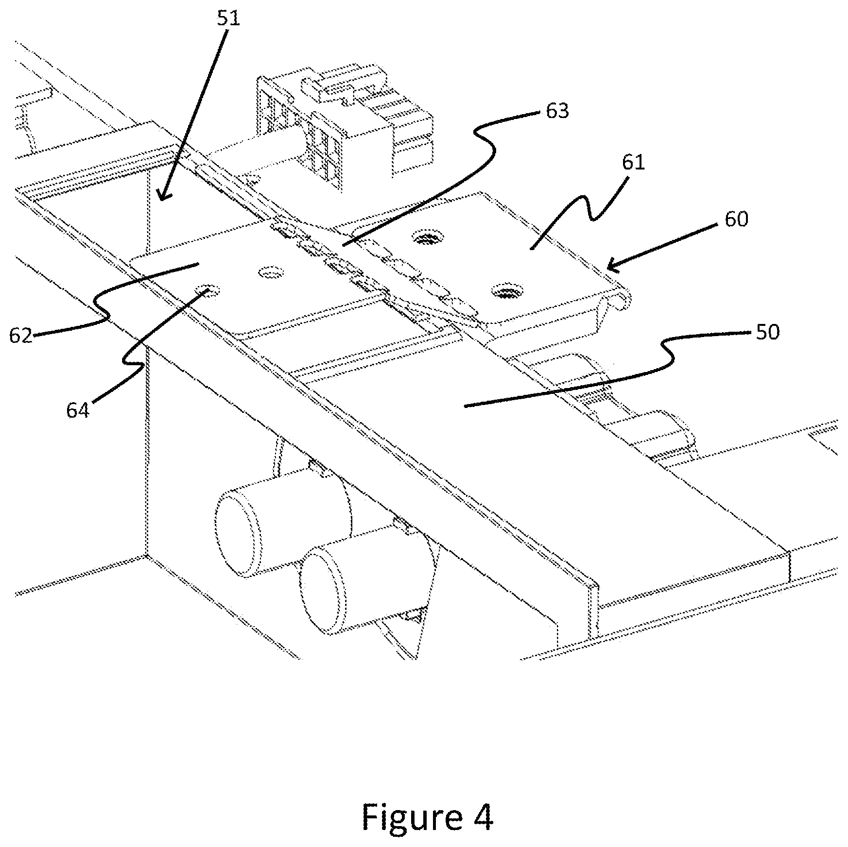 Patent US12359866 Figure 4 – Built-in cooling device having a hinge box
