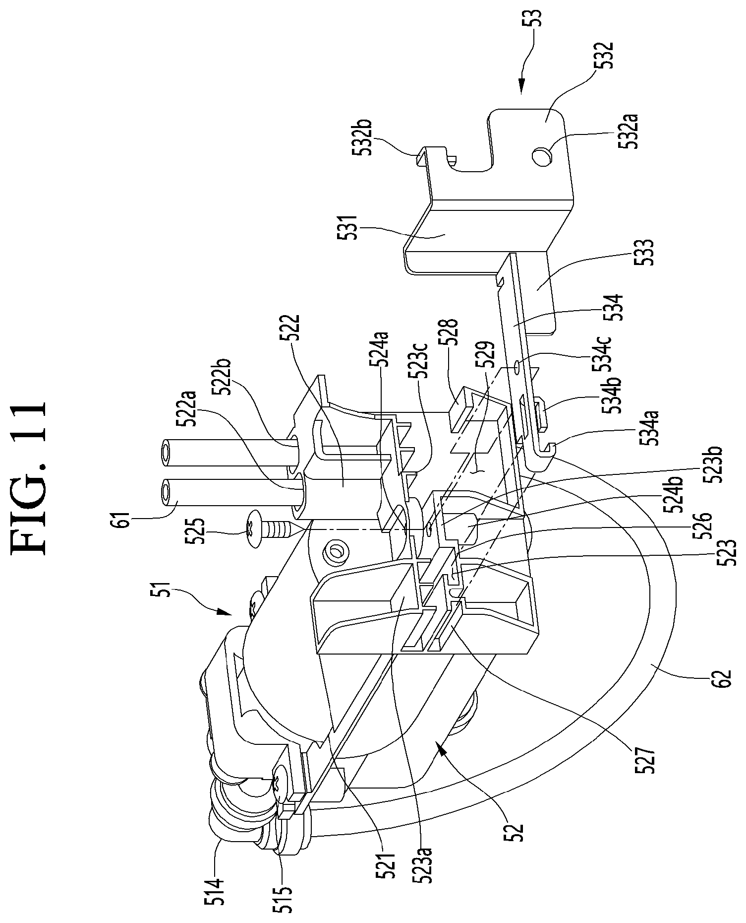 Patent US12359868 Figure 11 – Refrigerator