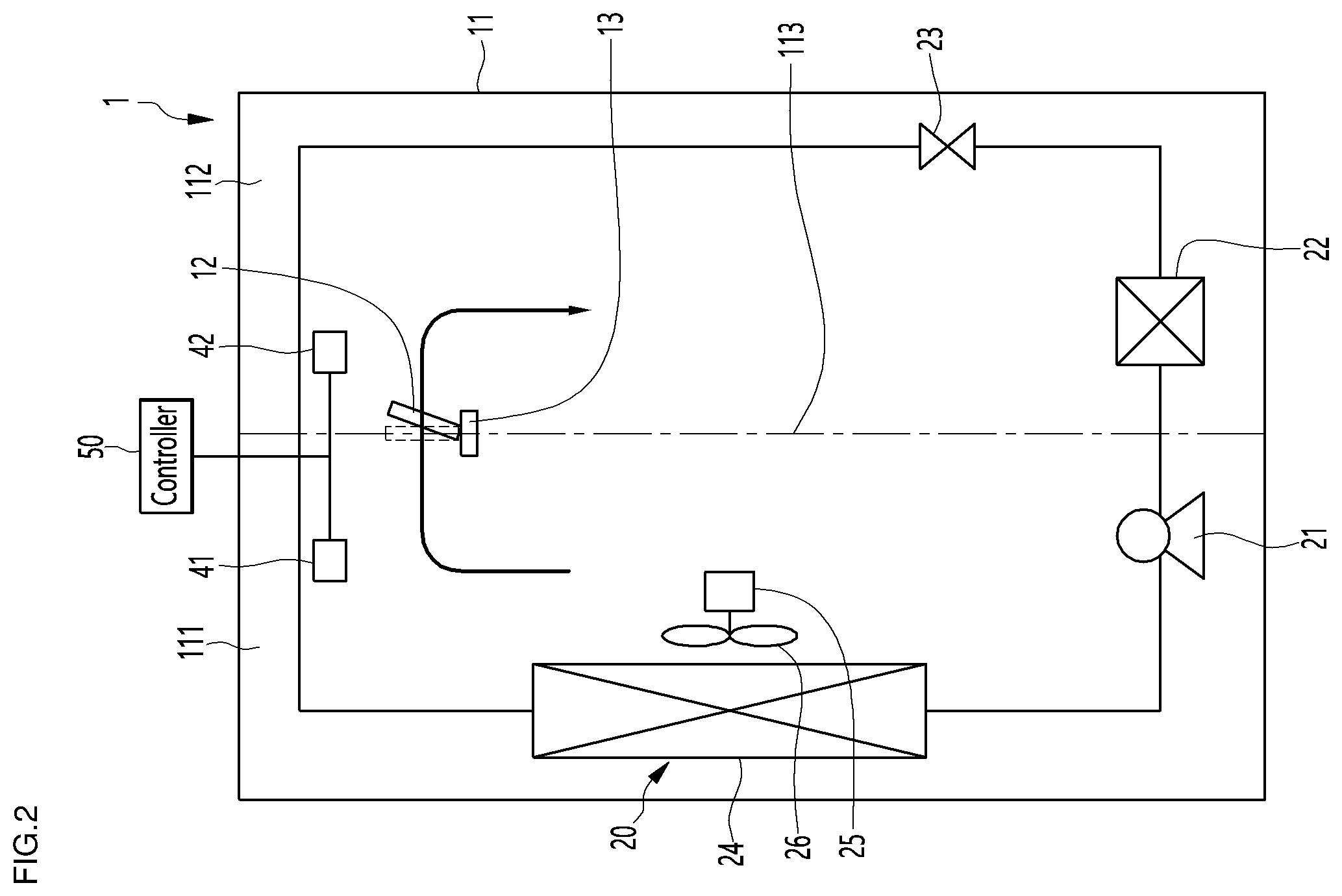 Patent US12359869 Figure 2 – Refrigerator and method for controlling same