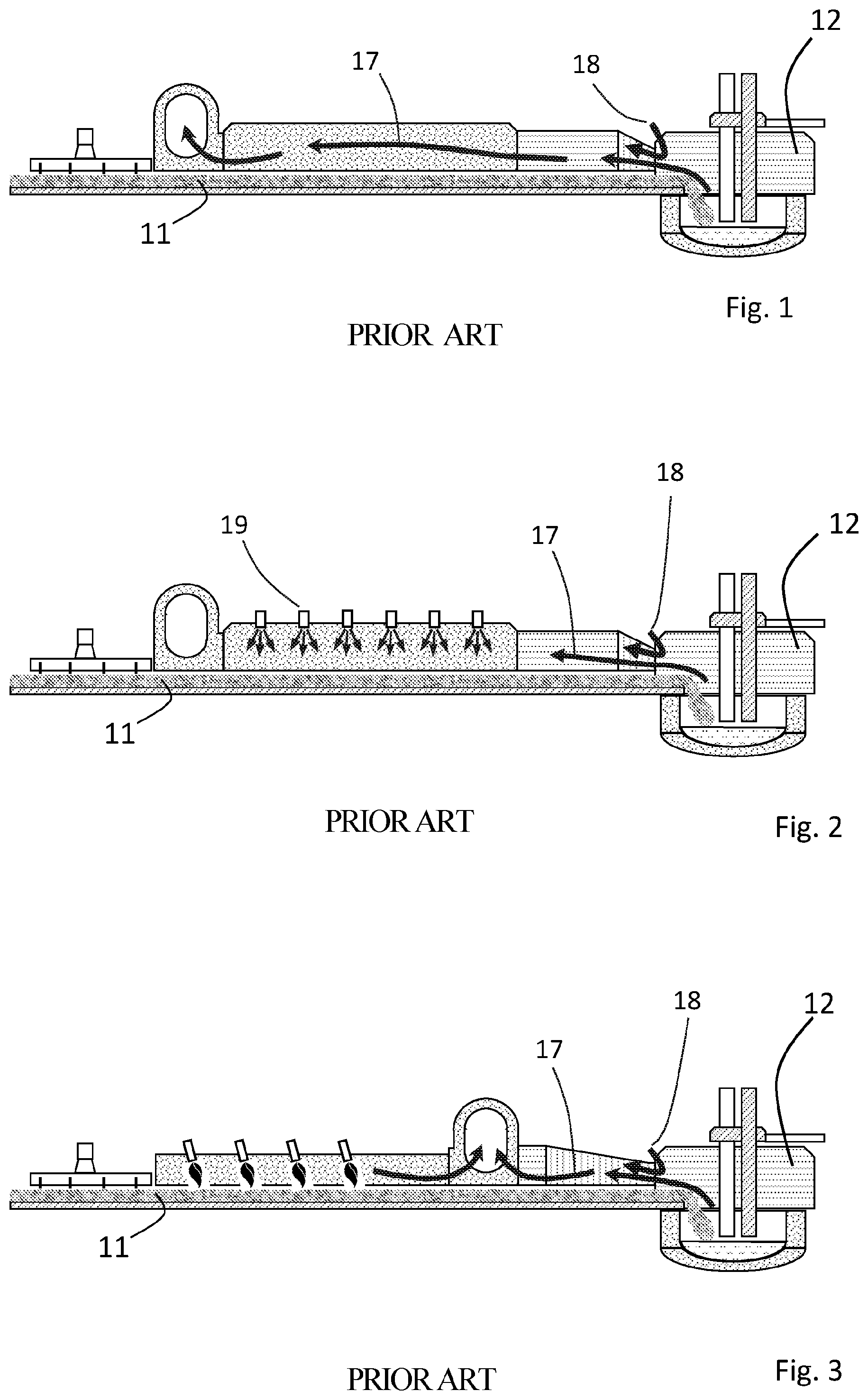 Patent US12359873 Figure 1 – Process and plant for preheating a metal charge fed in continuous to an electric melting furnace