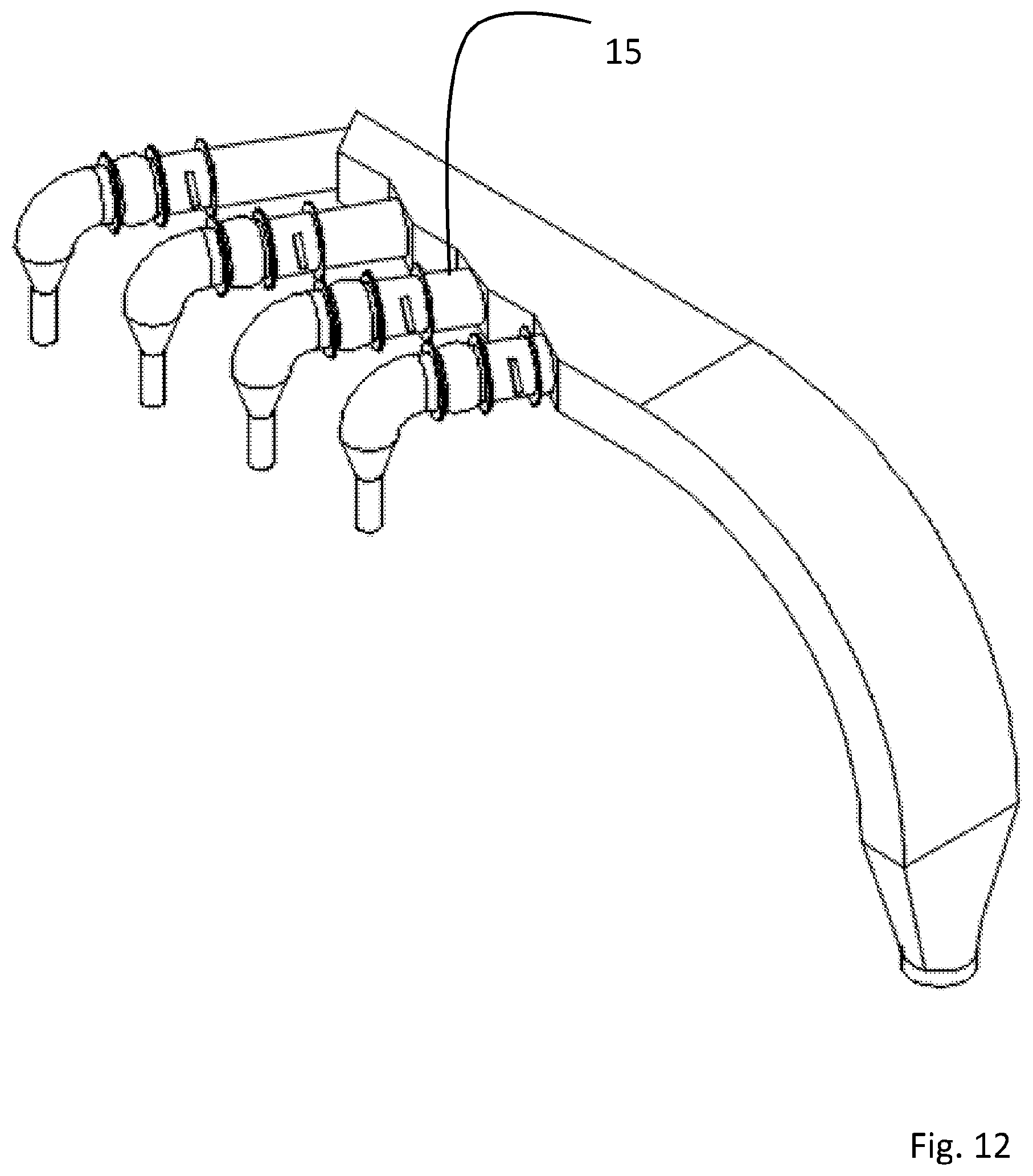 Patent US12359873 Figure 9 – Process and plant for preheating a metal charge fed in continuous to an electric melting furnace