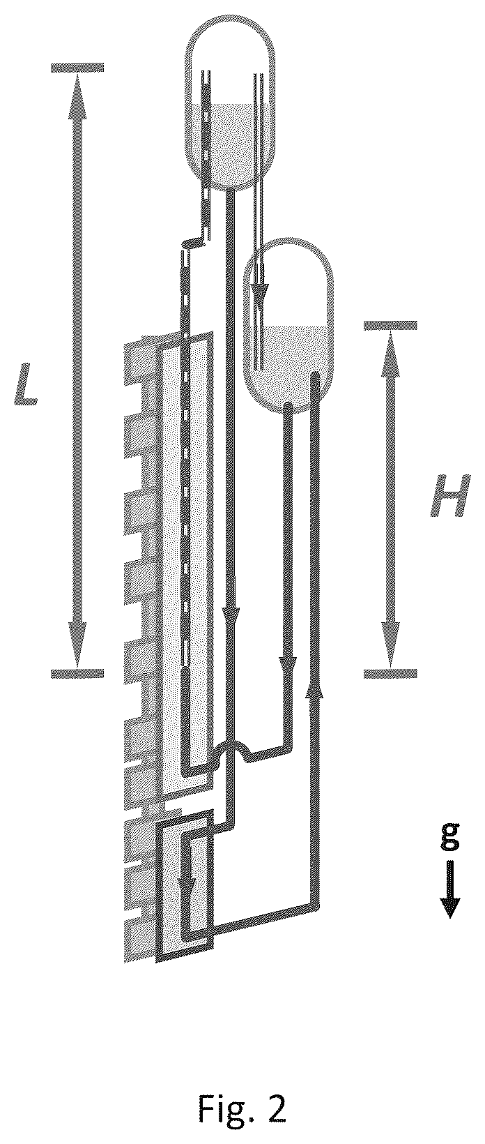 Patent US12359876 Figure 2 – Ground testable spacecraft heat pipe