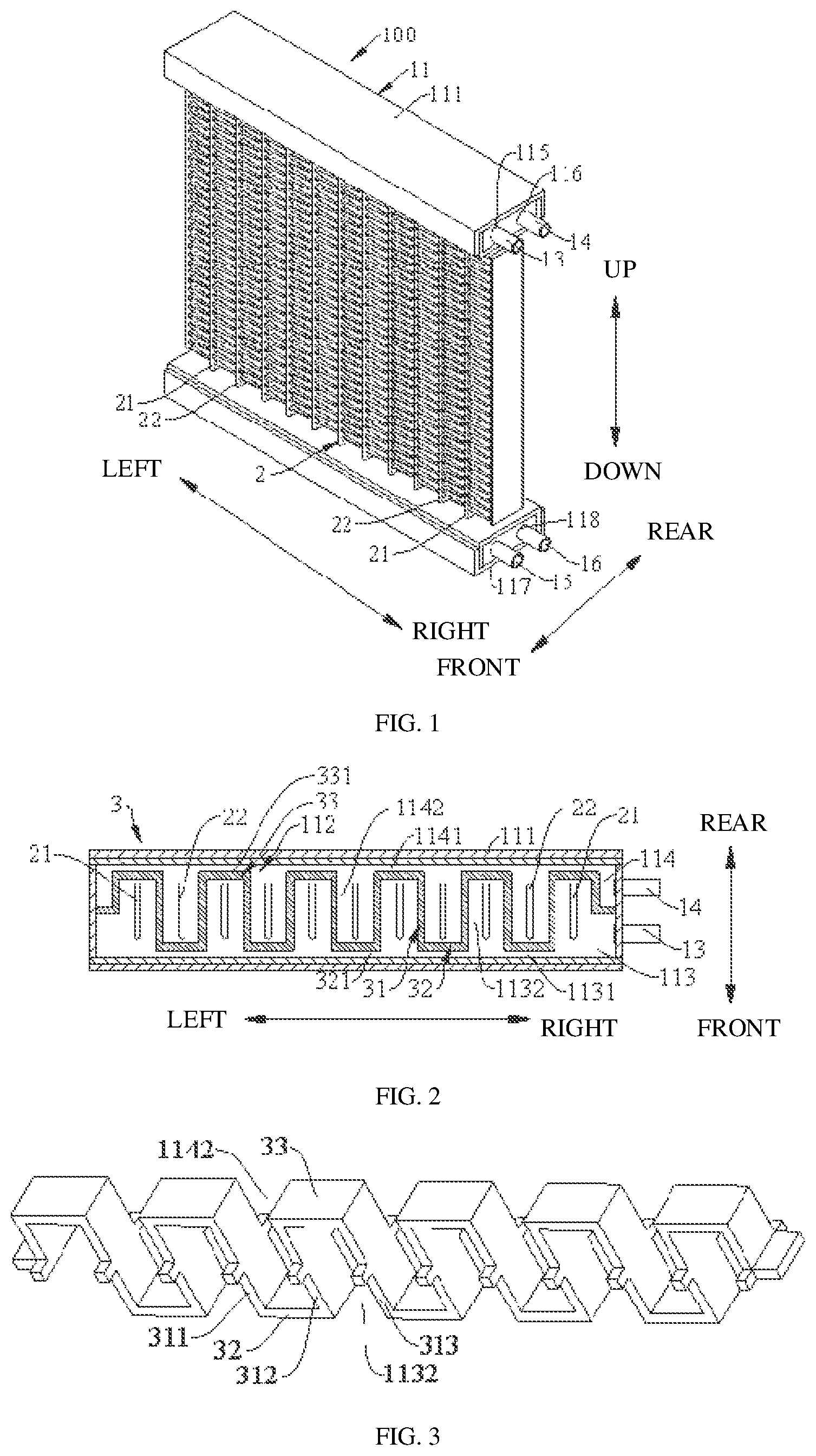 Patent US12359880 Figure 1 – Heat exchanger and air conditioning unit having multiple refrigeration systems