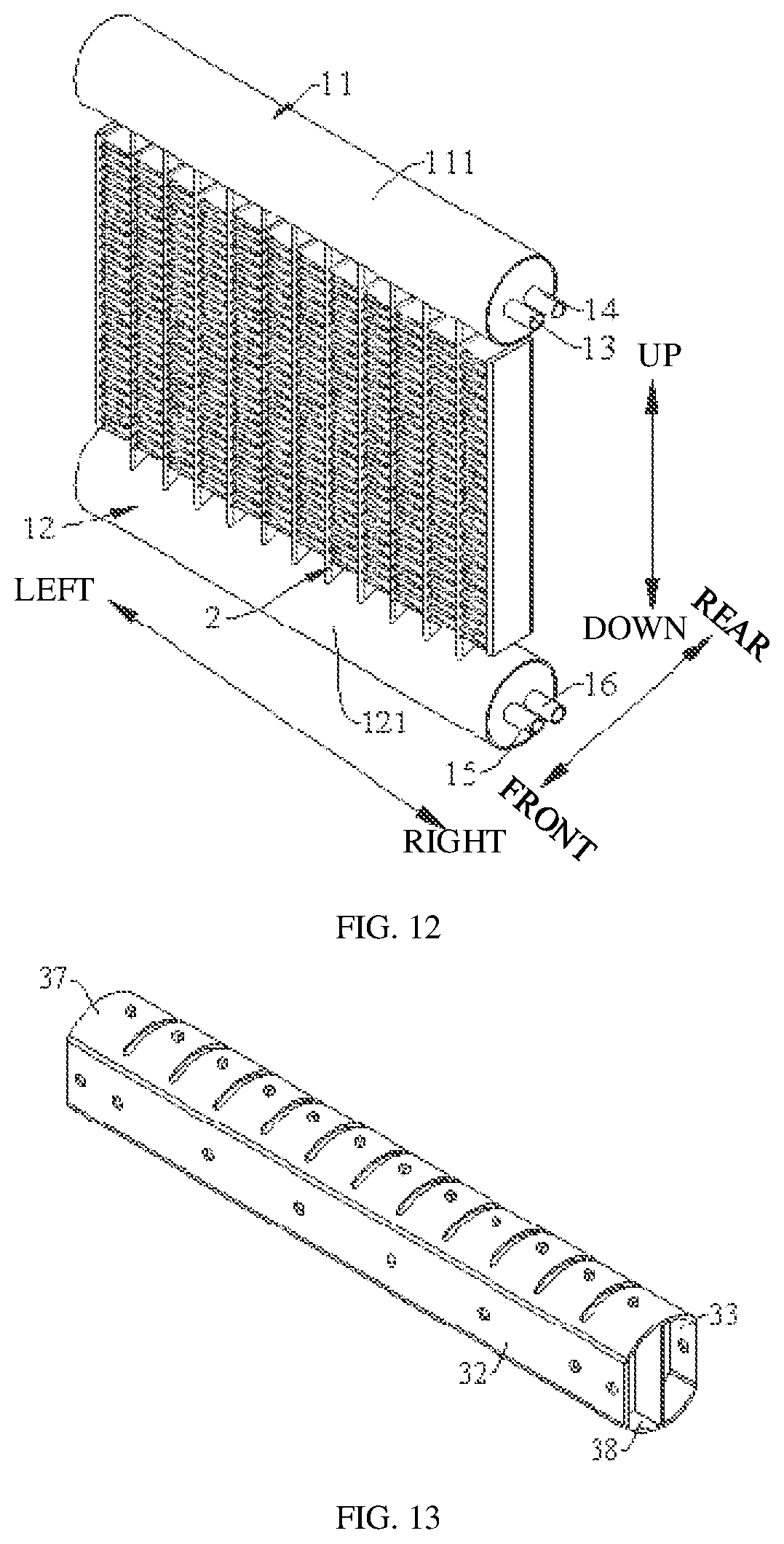 Patent US12359880 Figure 4 – Heat exchanger and air conditioning unit having multiple refrigeration systems