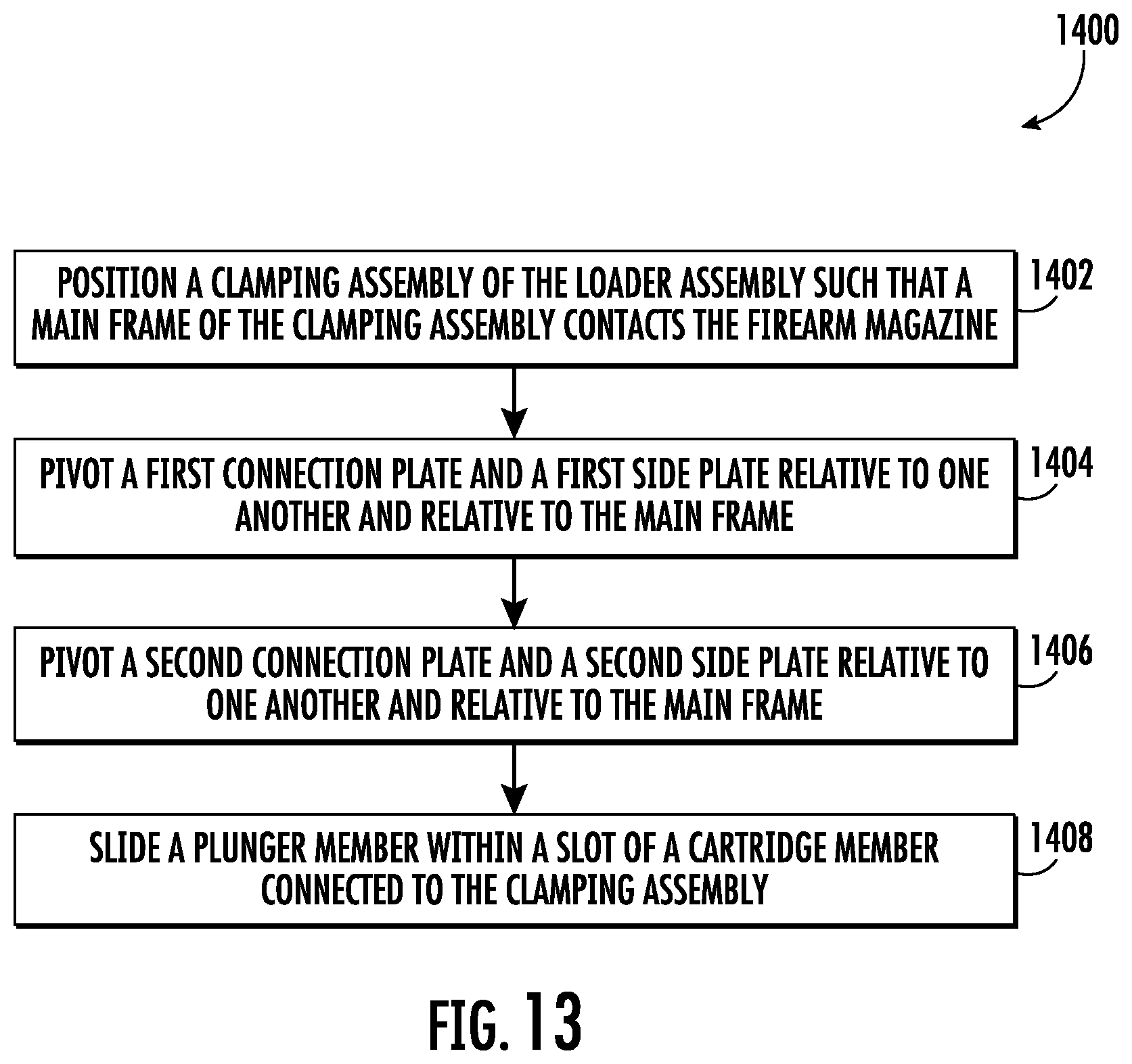 Patent US12359885 Figure 11 – Firearm magazine clamping assemblies and loader assemblies