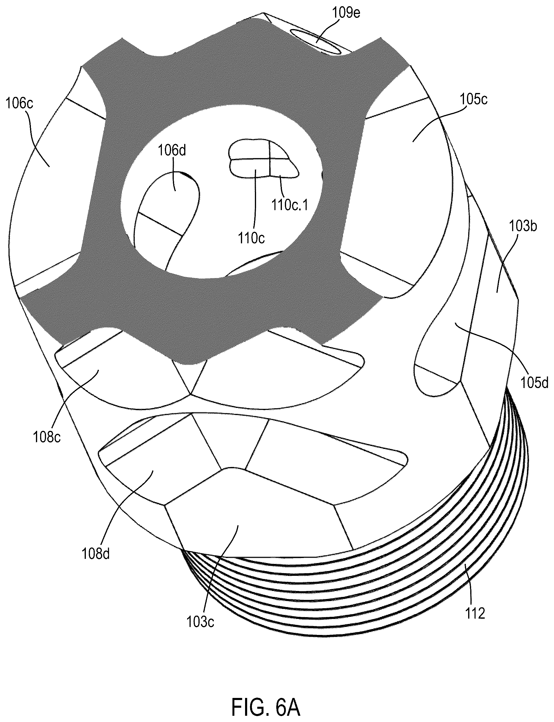 Patent US12359886 Figure 6 – Muzzle device assemblies