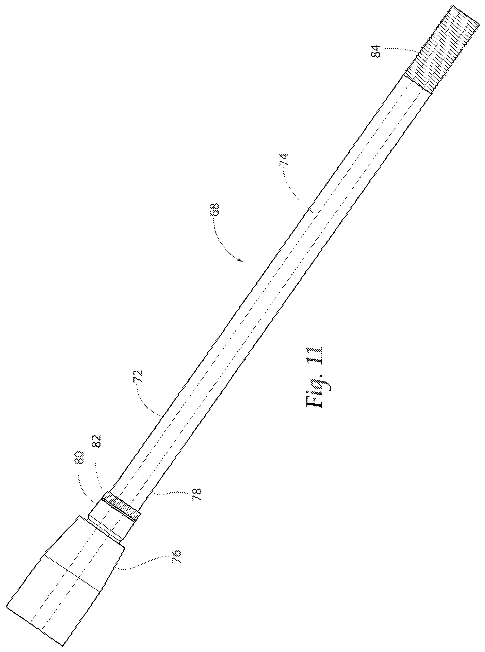 Patent US12359887 Figure 6 – Firearm barrel with outer sleeve
