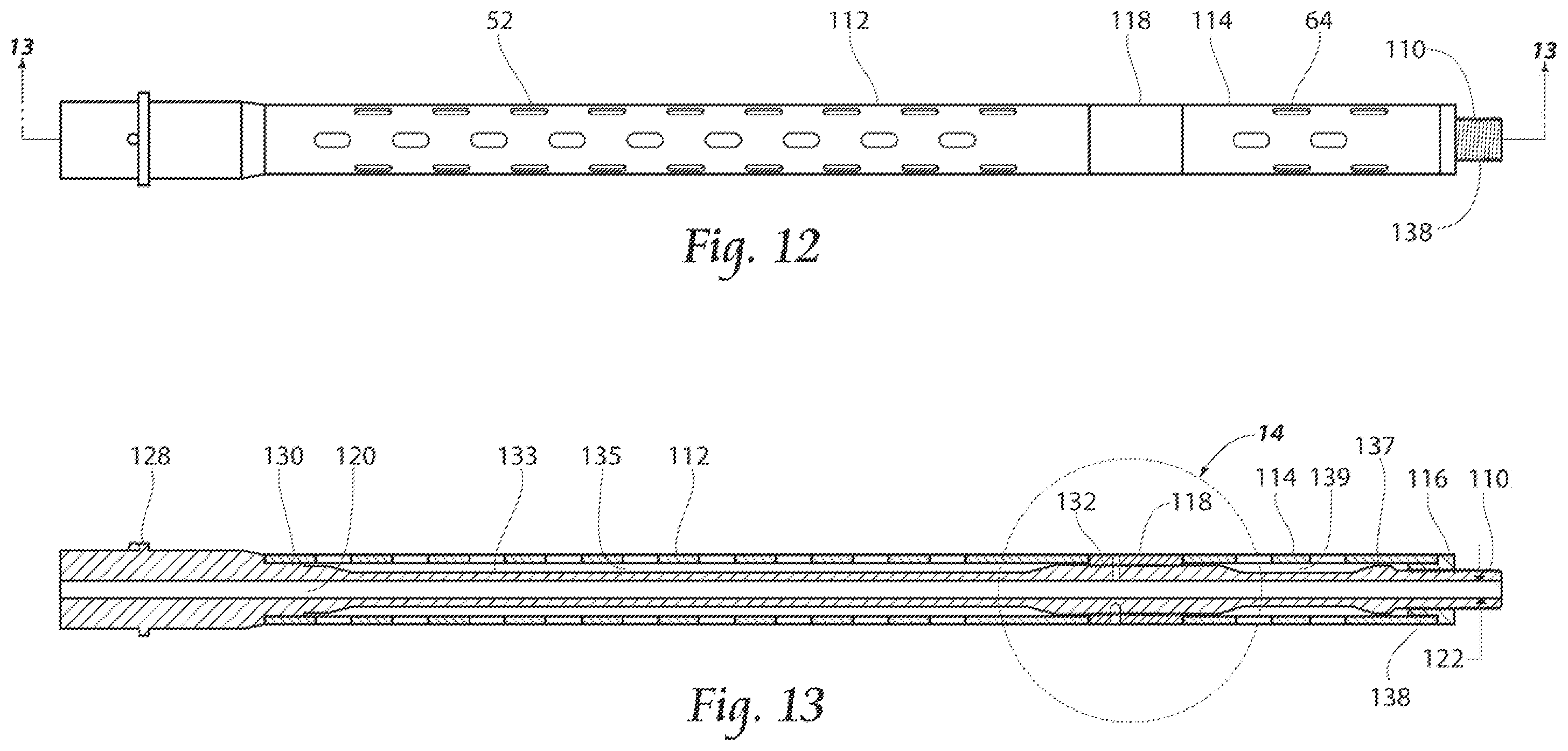 Patent US12359887 Figure 8 – Firearm barrel with outer sleeve