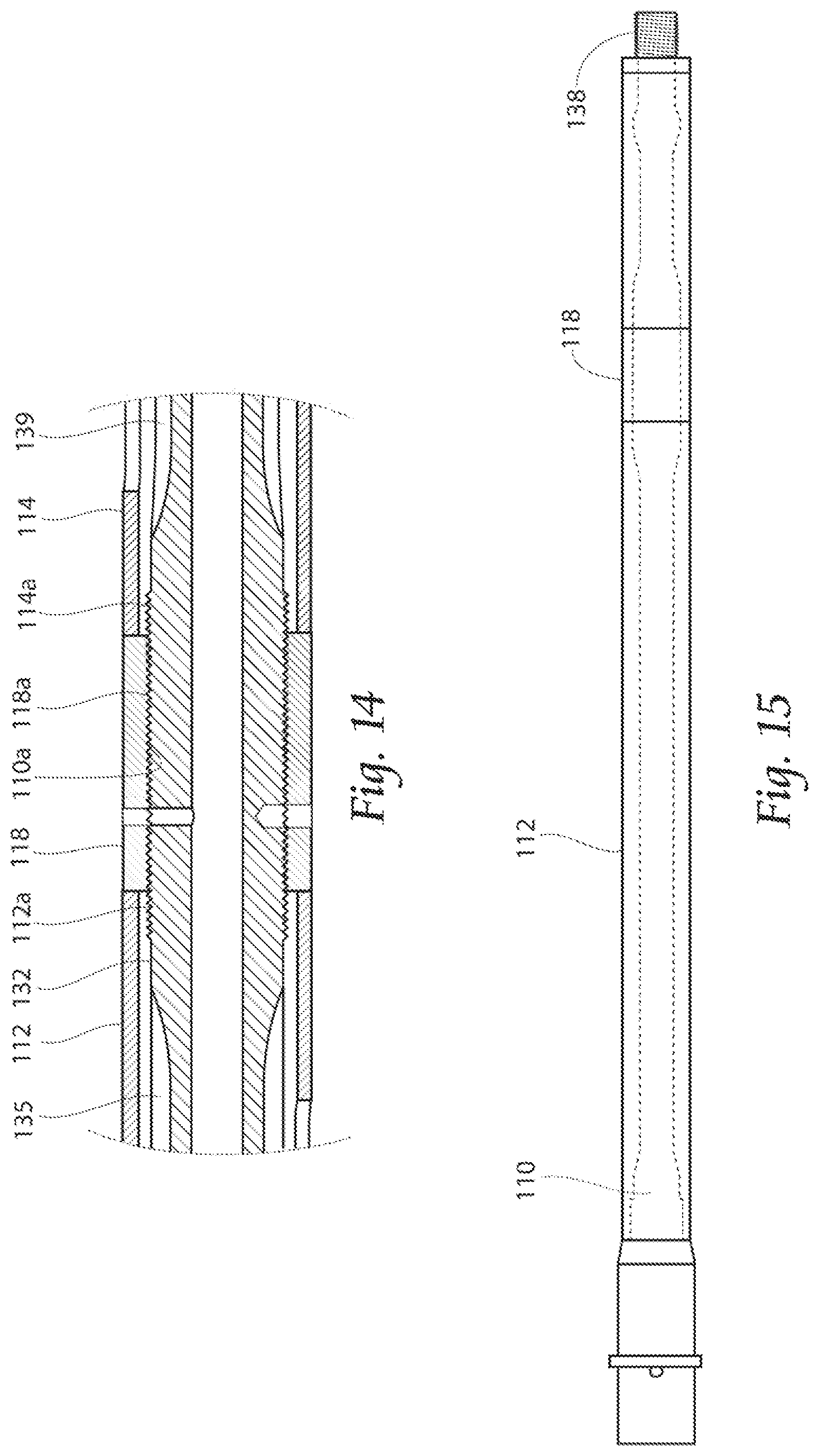Patent US12359887 Figure 9 – Firearm barrel with outer sleeve
