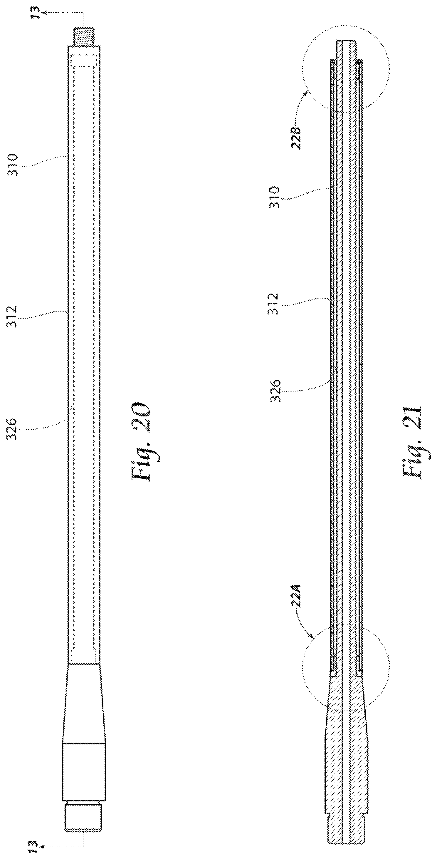 Patent US12359887 Figure 12 – Firearm barrel with outer sleeve