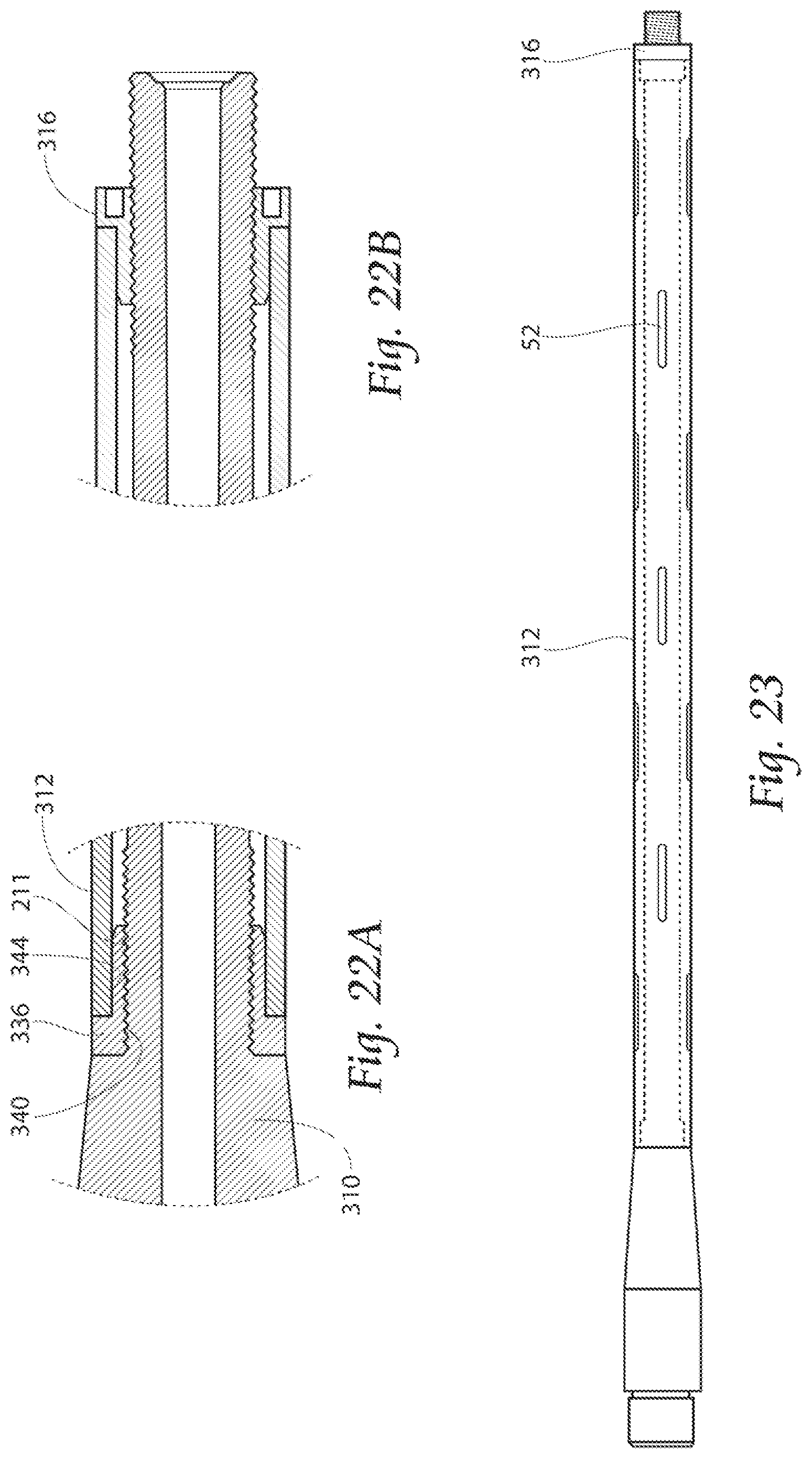 Patent US12359887 Figure 13 – Firearm barrel with outer sleeve