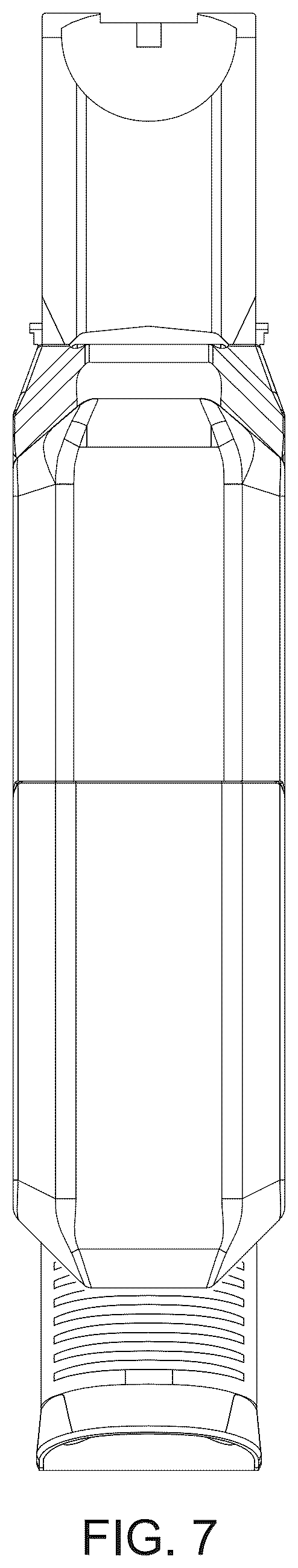 Patent US12359889 Figure 7 – Foldable firearm