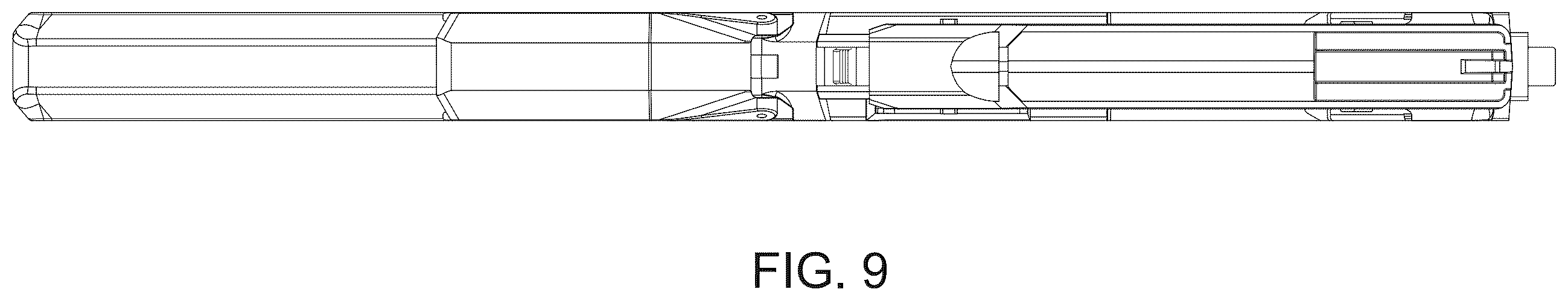 Patent US12359889 Figure 9 – Foldable firearm