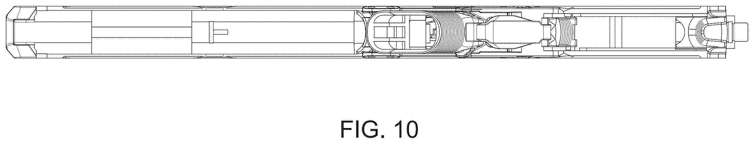 Patent US12359889 Figure 10 – Foldable firearm