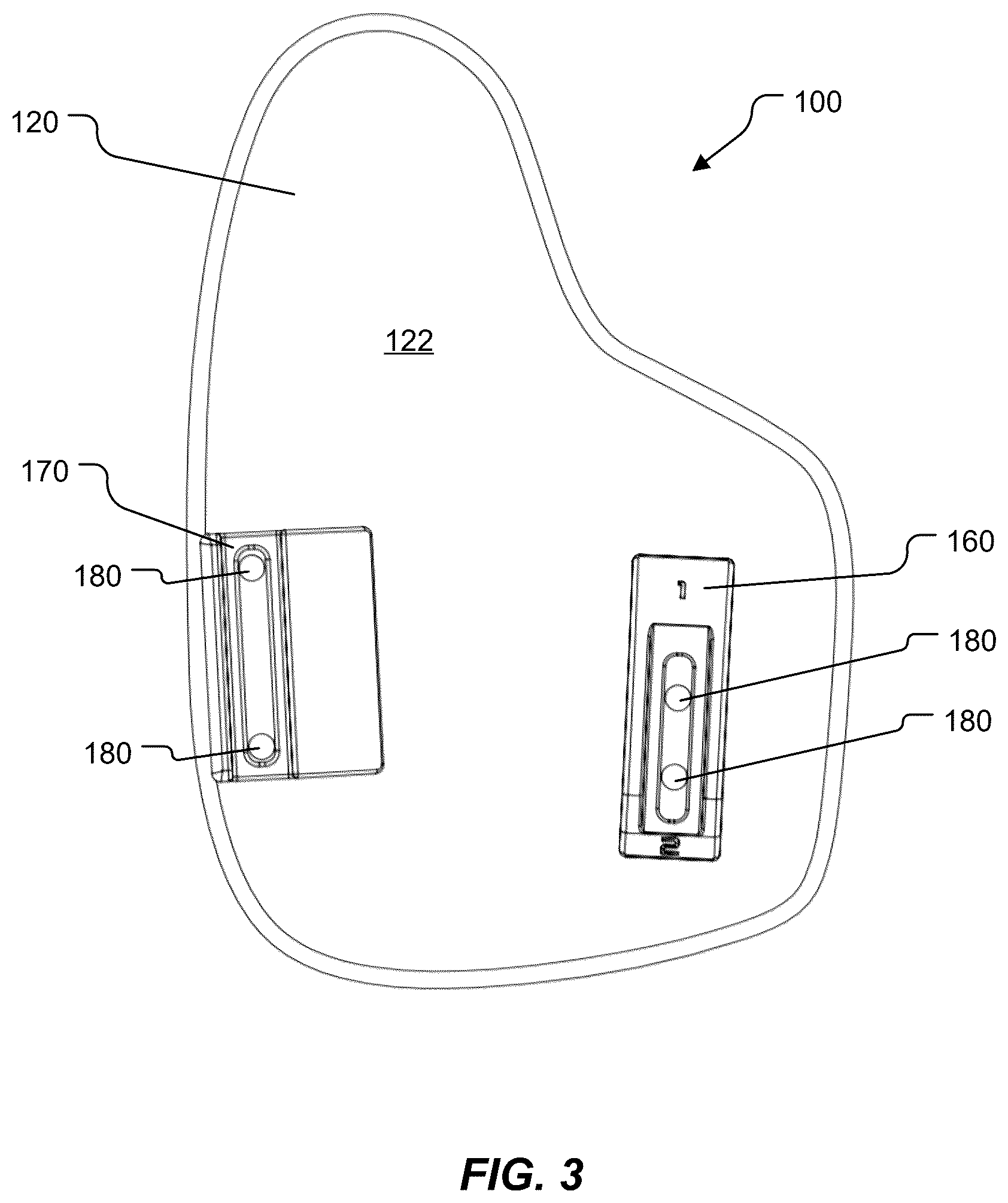 Patent US12359890 Figure 2 – Firearm holster with backside tensioning
