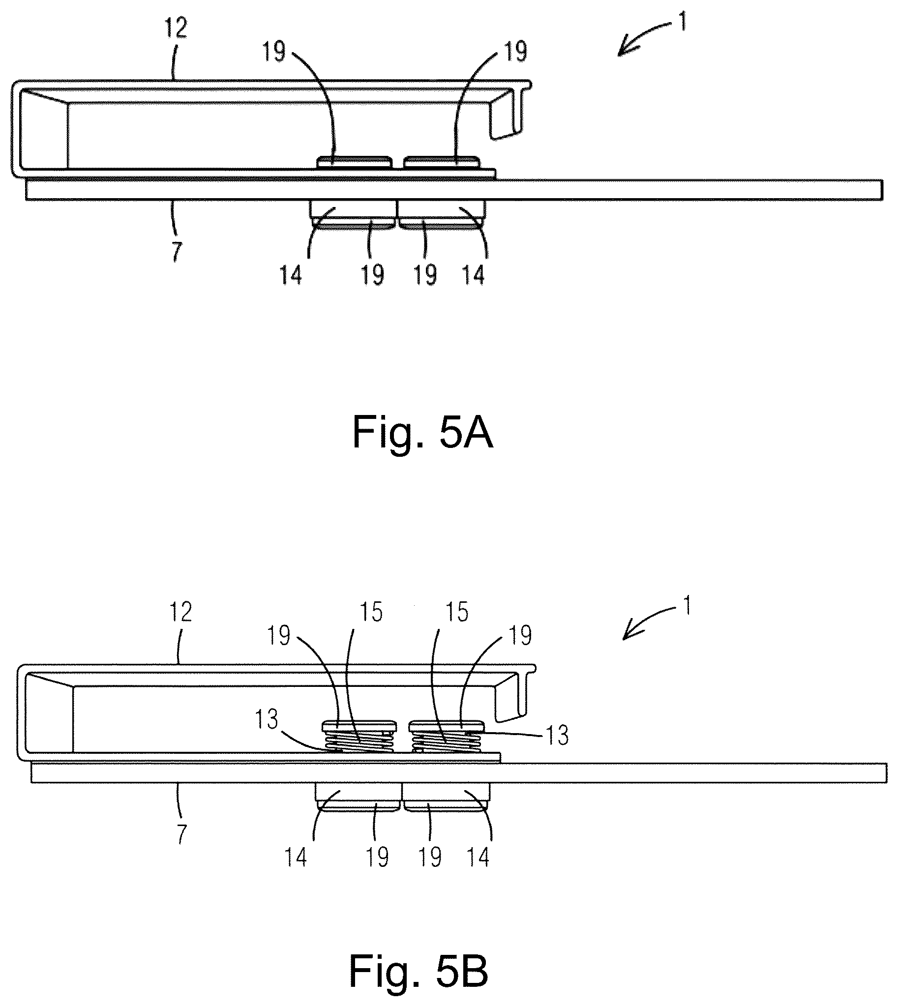 Patent US12359891 Figure 5 – Adjustable clip system for holsters and sheaths
