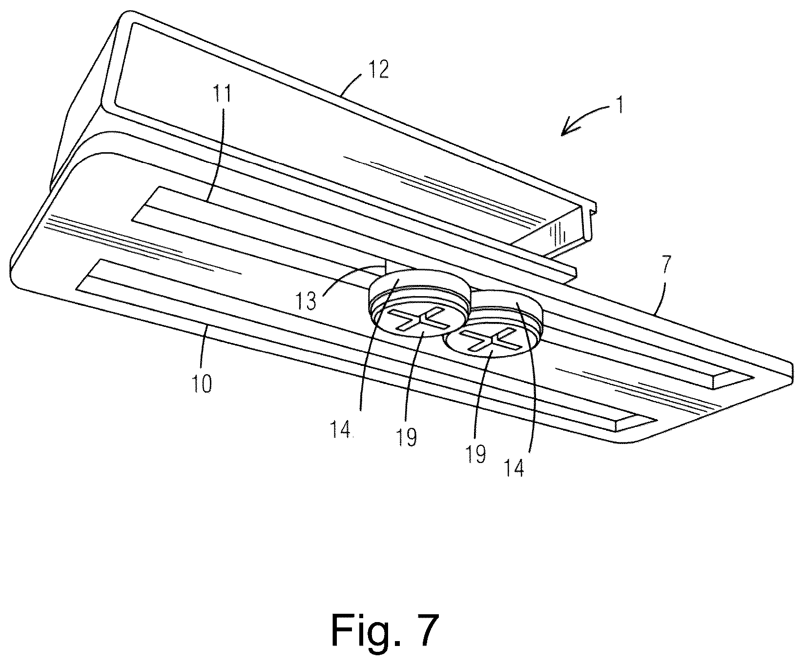 Patent US12359891 Figure 7 – Adjustable clip system for holsters and sheaths