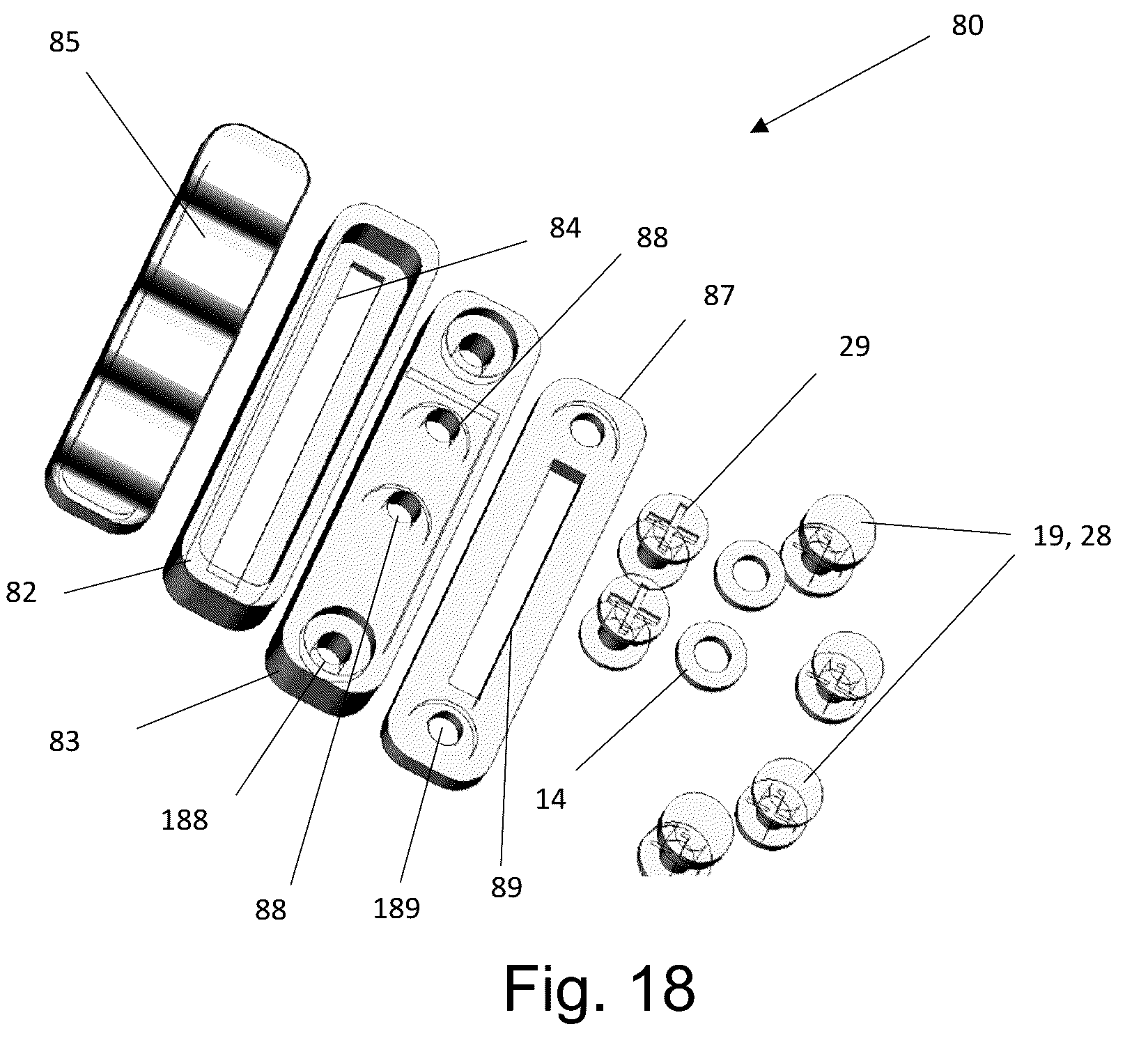 Patent US12359891 Figure 17 – Adjustable clip system for holsters and sheaths