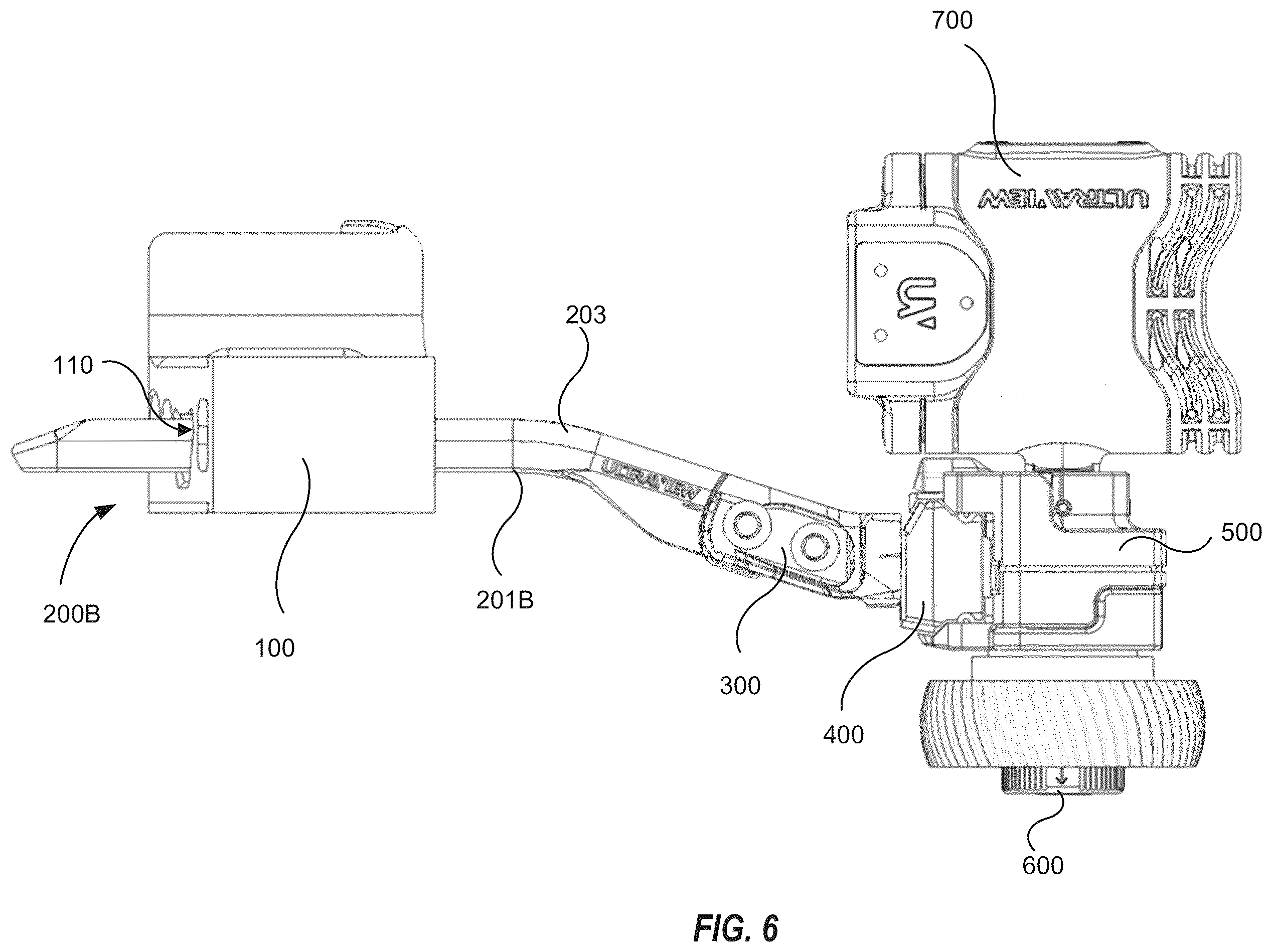 Patent US12359892 Figure 6 – Archery bow sight support systems