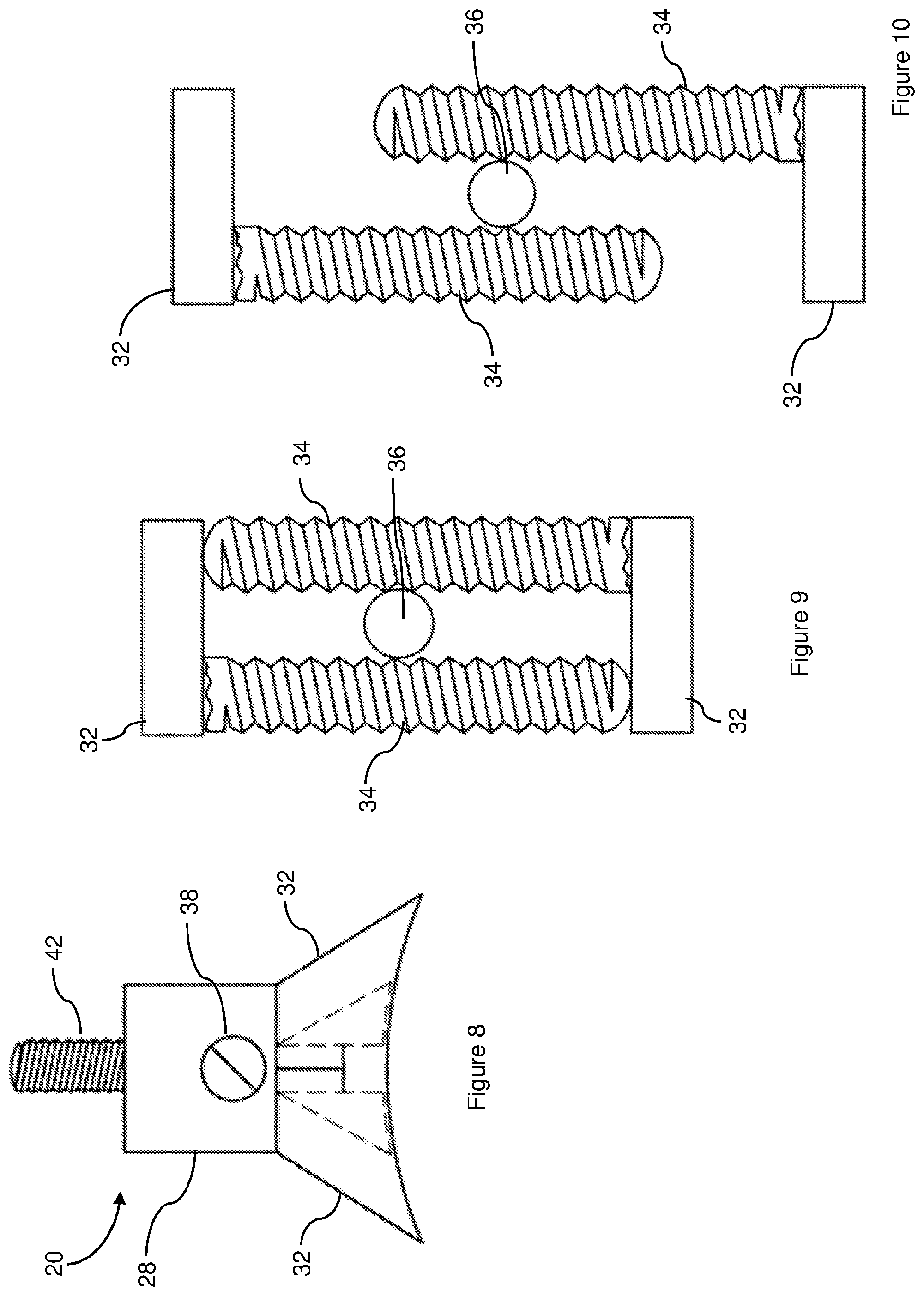 Patent US12359893 Figure 5 – Rail system for a firearm