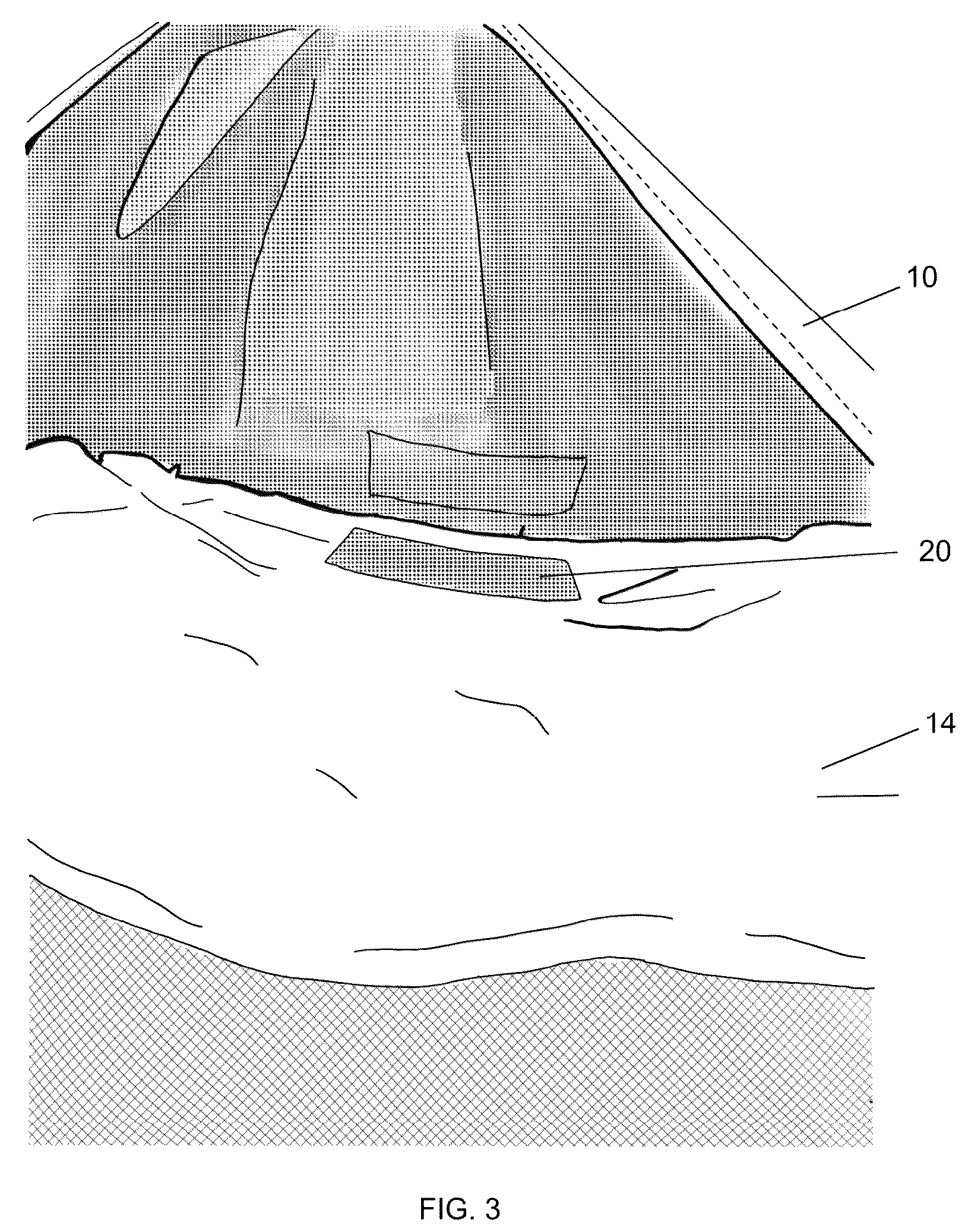Patent US12359895 Figure 4 – Compact handgun protection ballistic shield