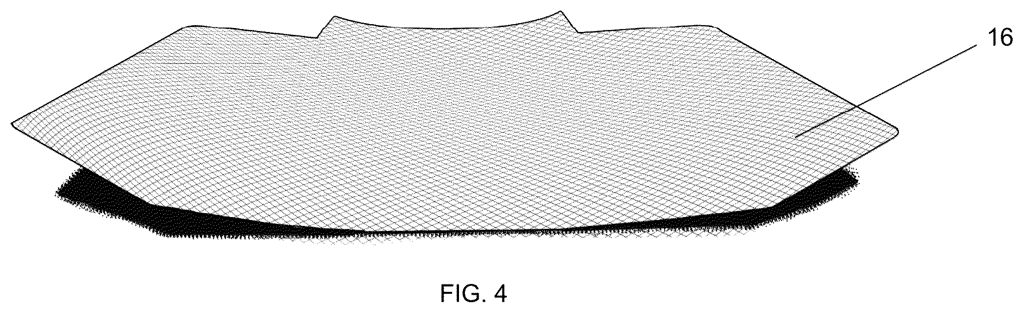 Patent US12359895 Figure 5 – Compact handgun protection ballistic shield