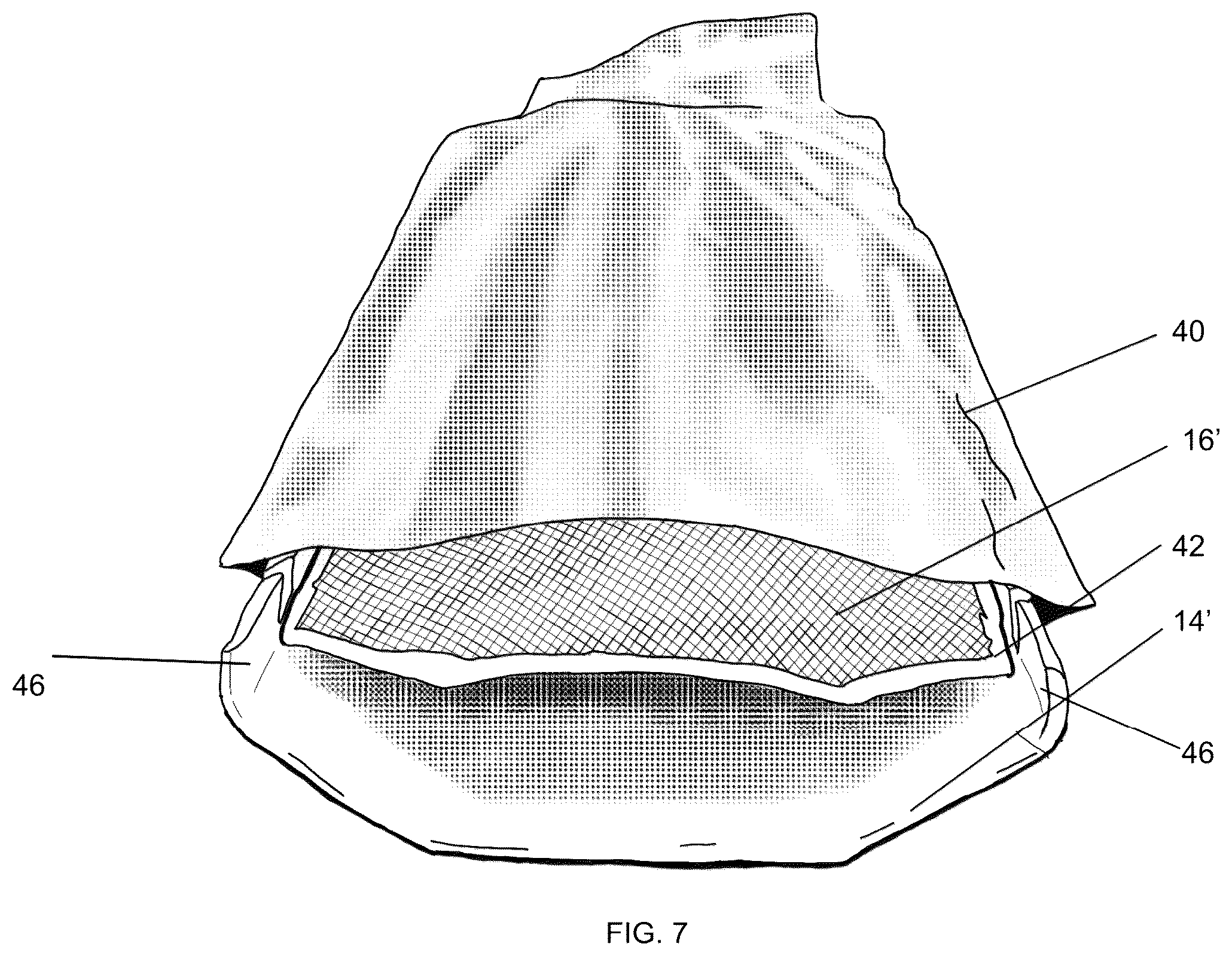 Patent US12359895 Figure 8 – Compact handgun protection ballistic shield