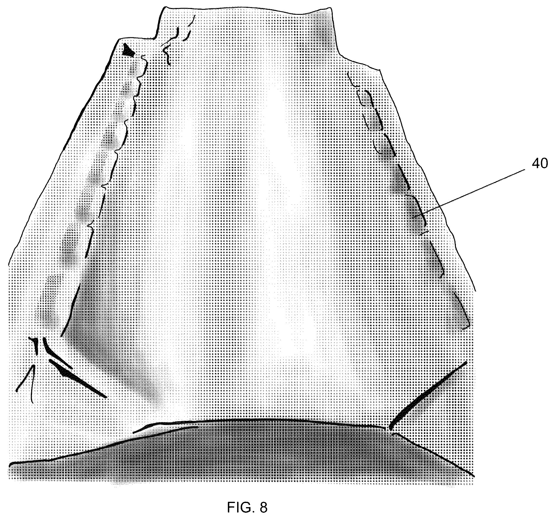 Patent US12359895 Figure 9 – Compact handgun protection ballistic shield