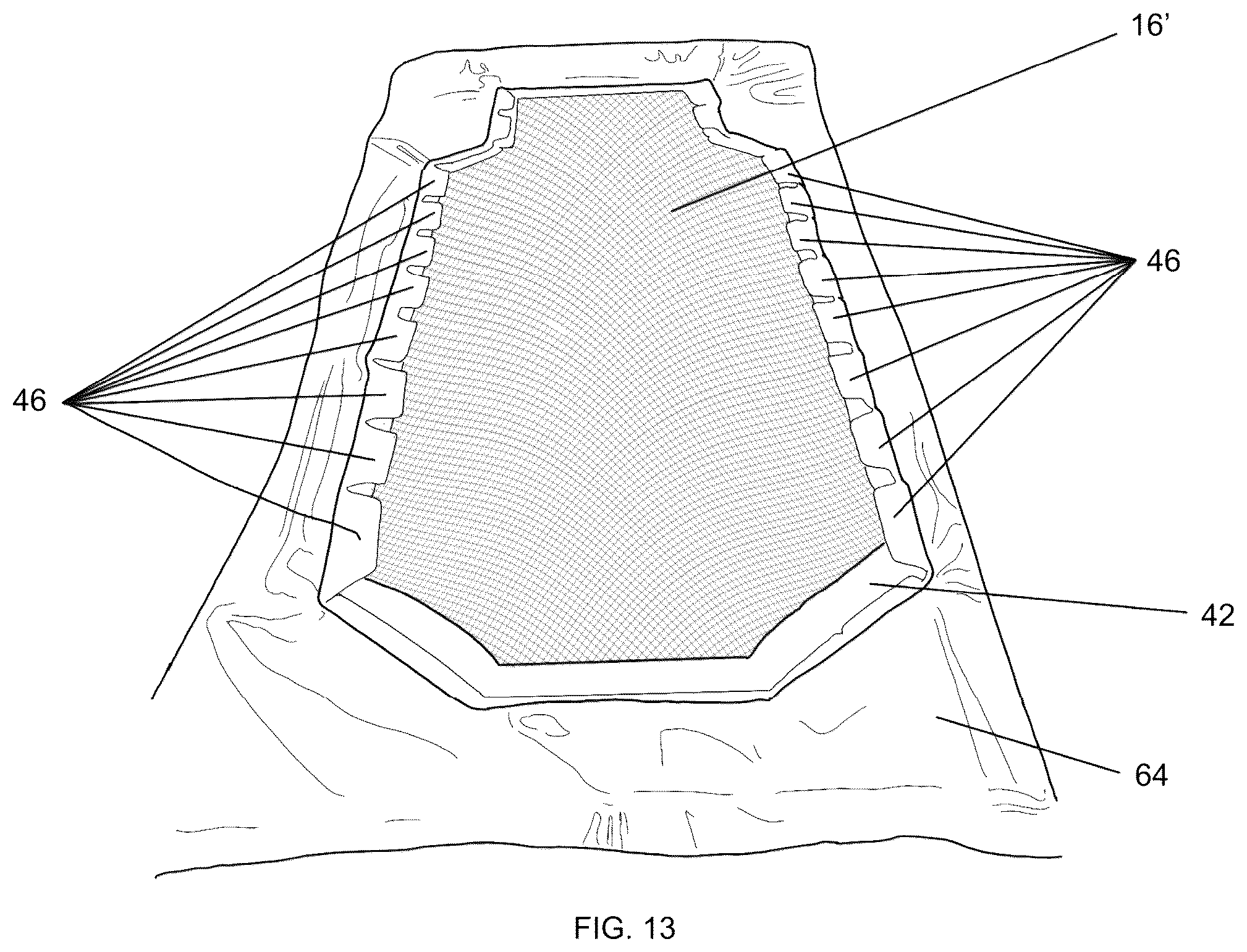 Patent US12359895 Figure 14 – Compact handgun protection ballistic shield