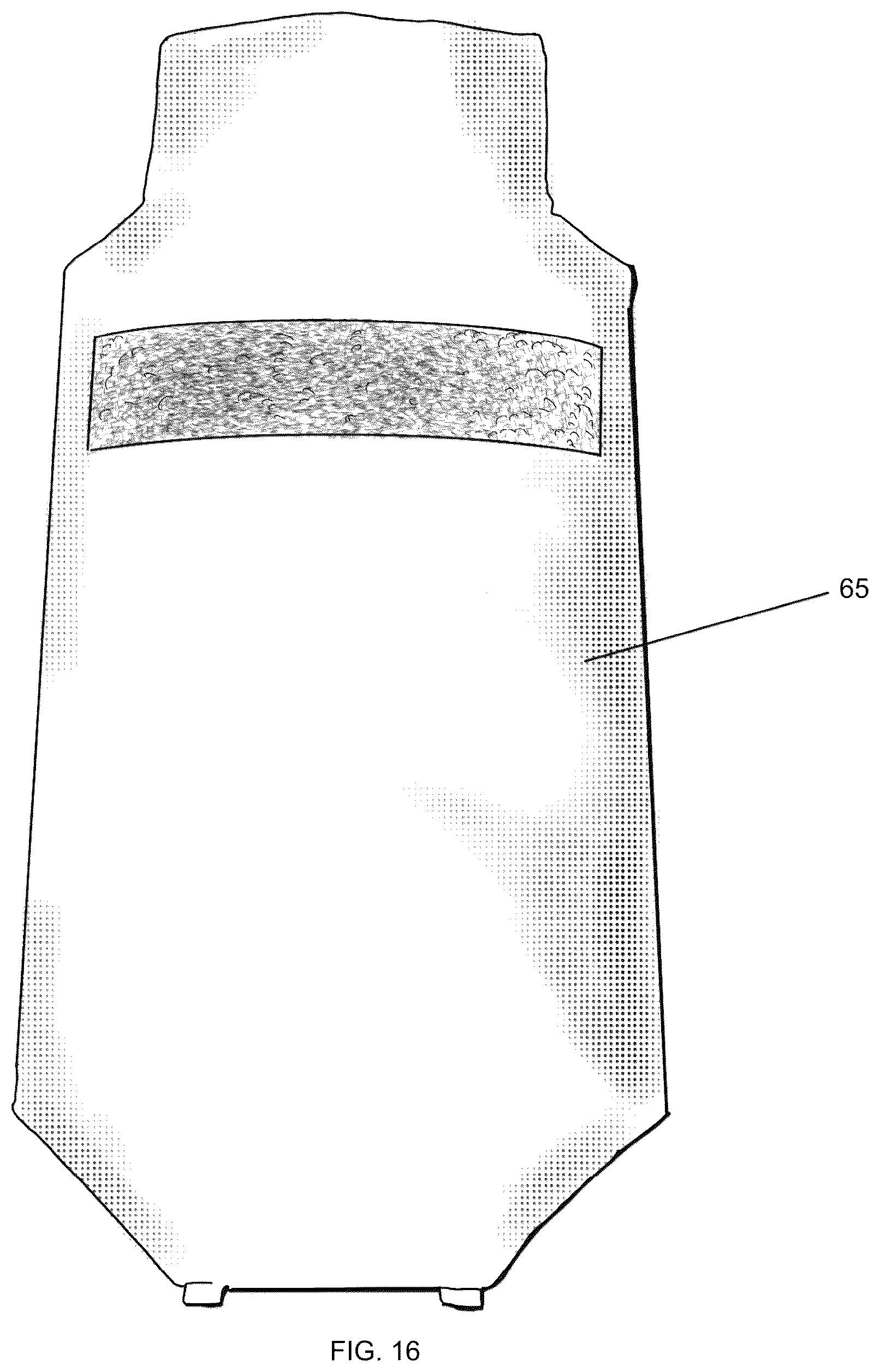 Patent US12359895 Figure 17 – Compact handgun protection ballistic shield