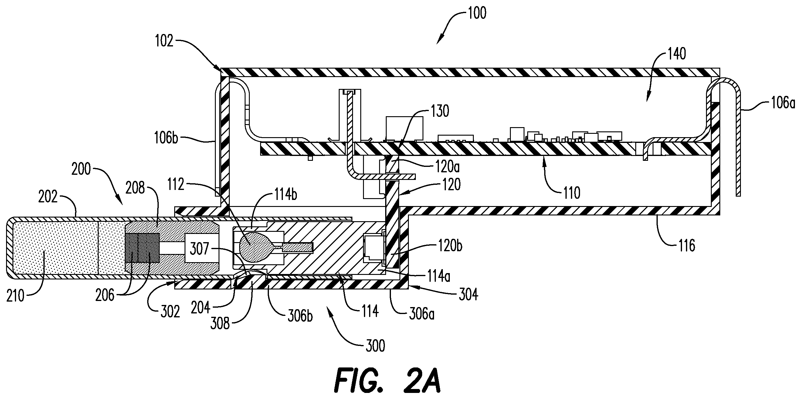 Patent US12359896 Figure 2 – Detonator including a multidimensional circuit board