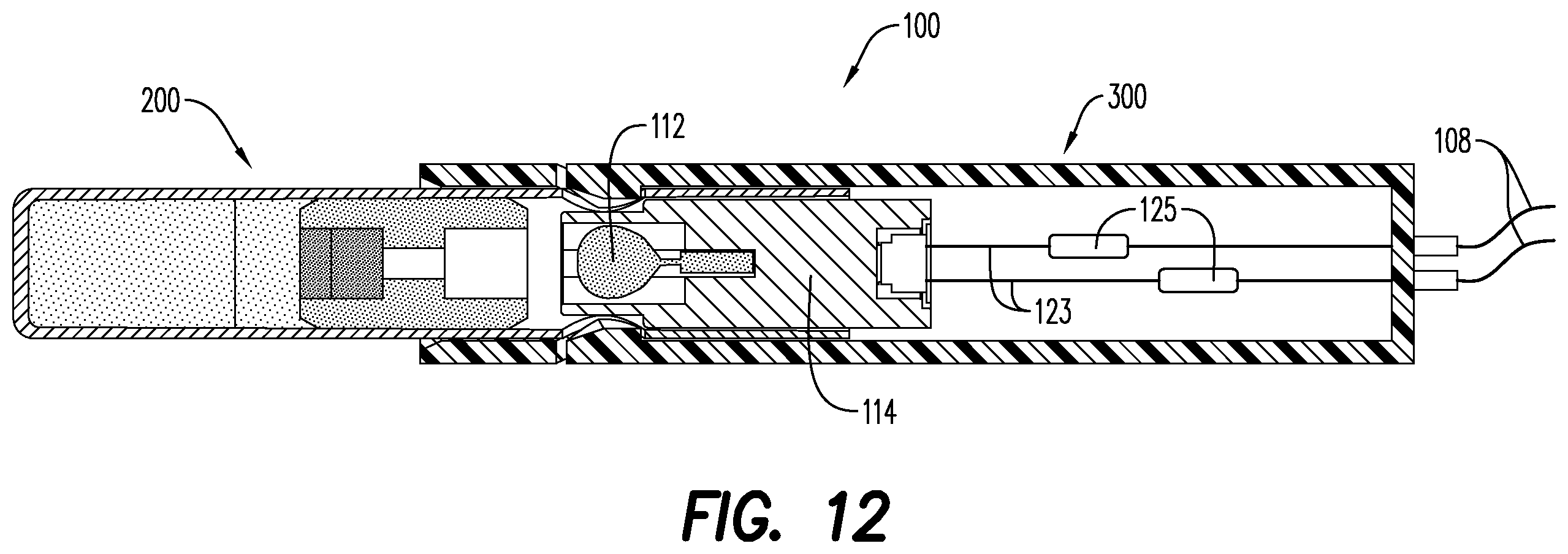 Patent US12359896 Figure 14 – Detonator including a multidimensional circuit board