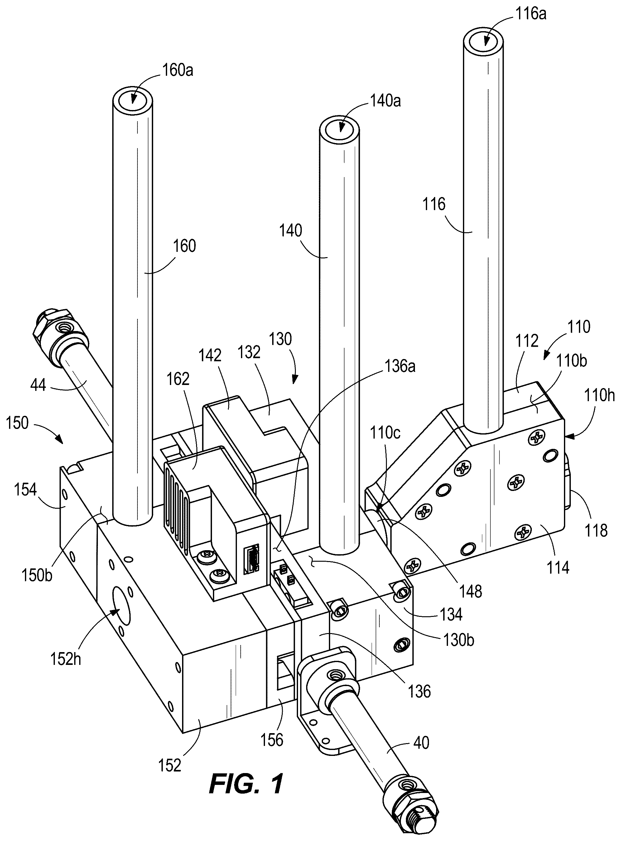 Patent US12359897 Figure 1 – Pyrotechnic launch units and systems