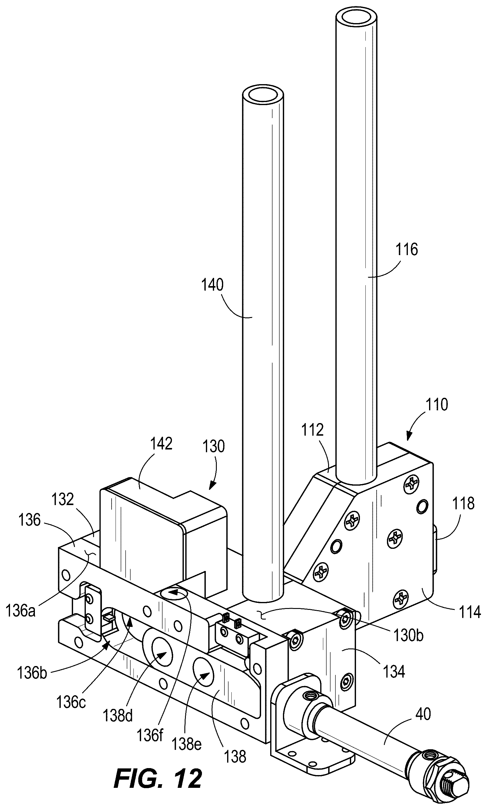 Patent US12359897 Figure 12 – Pyrotechnic launch units and systems