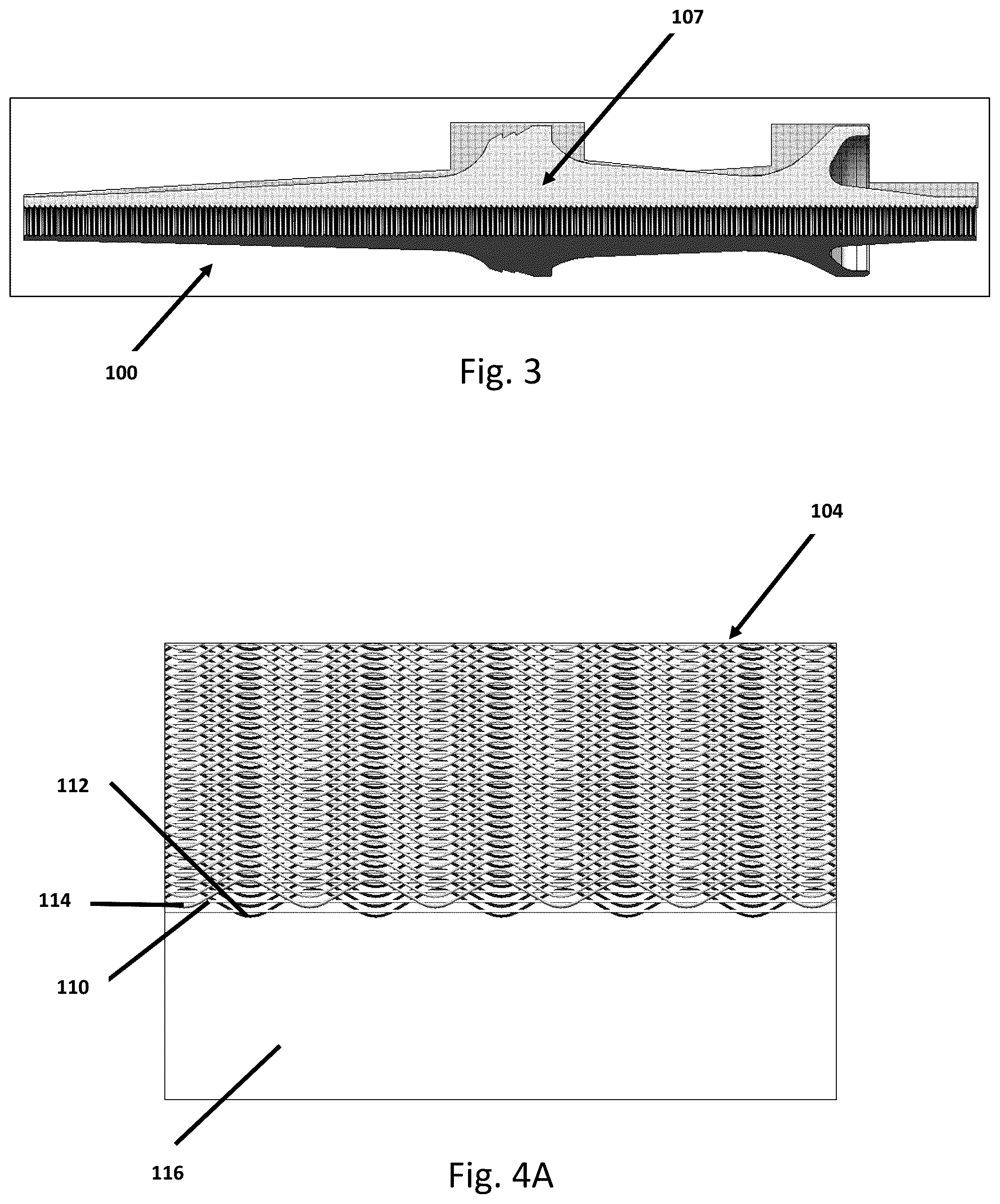 Patent US12359900 Figure 2 – Composite sabot comprising angled undulated fibers, system, and methods of making and using the same