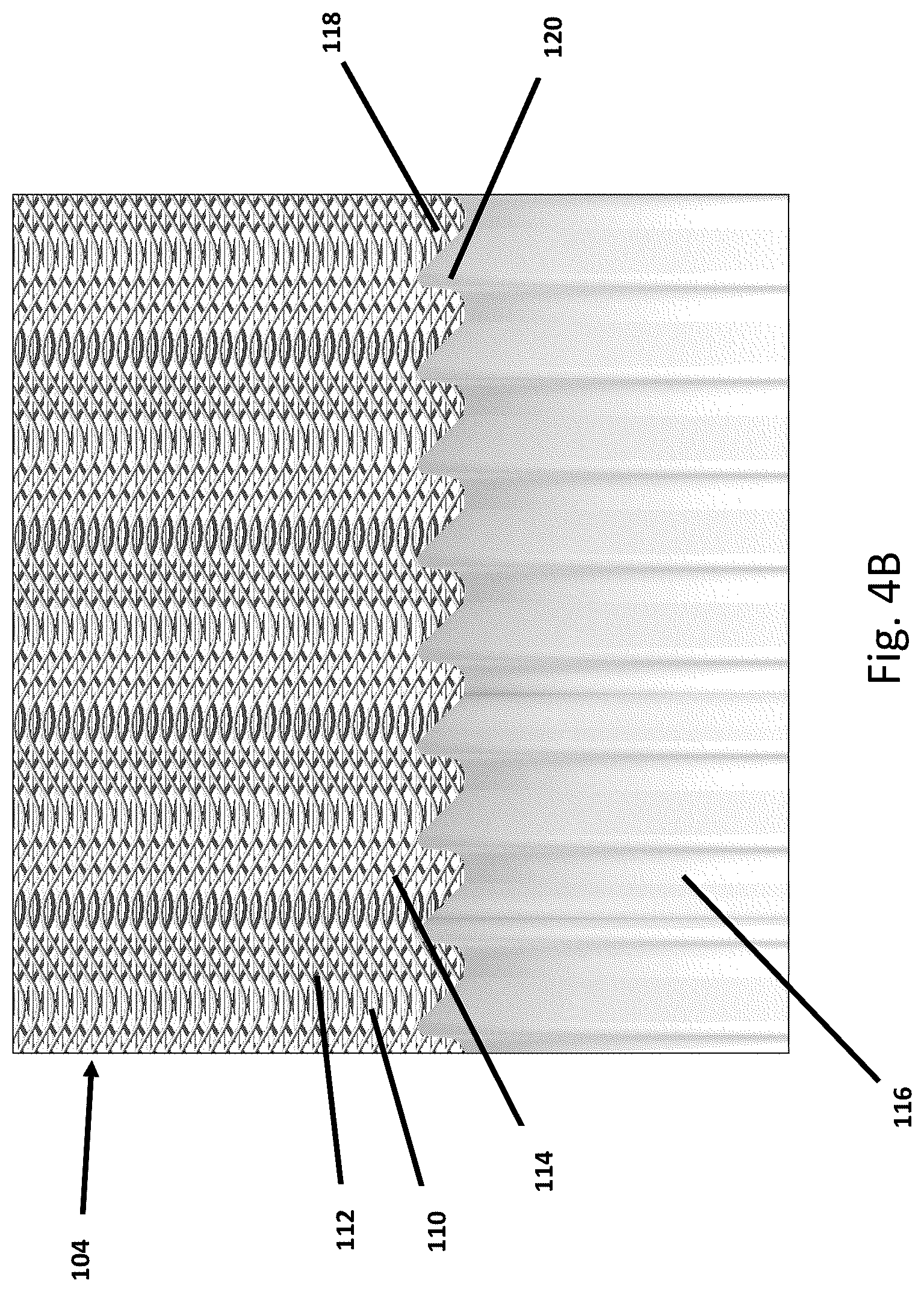 Patent US12359900 Figure 3 – Composite sabot comprising angled undulated fibers, system, and methods of making and using the same