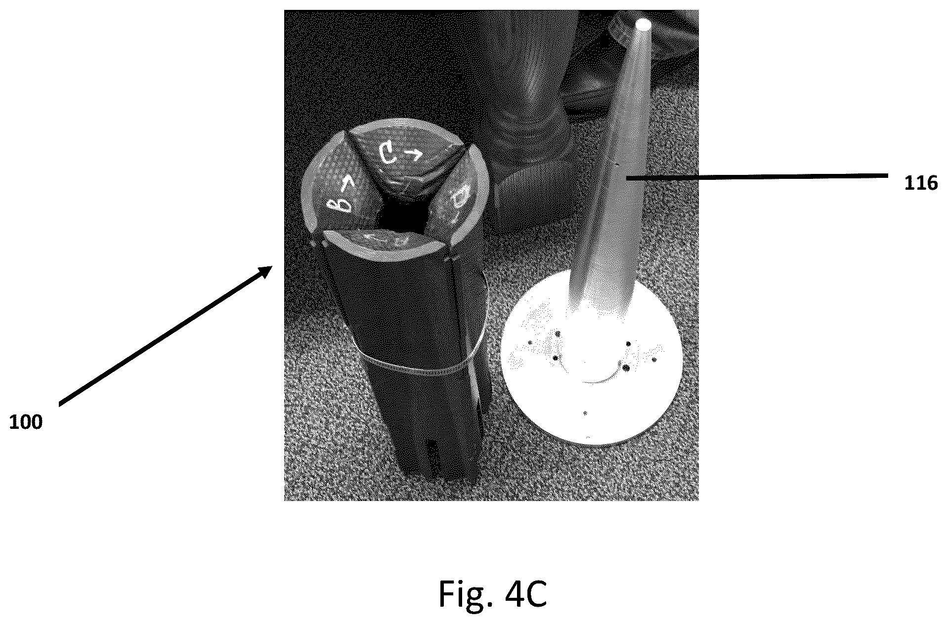 Patent US12359900 Figure 4 – Composite sabot comprising angled undulated fibers, system, and methods of making and using the same