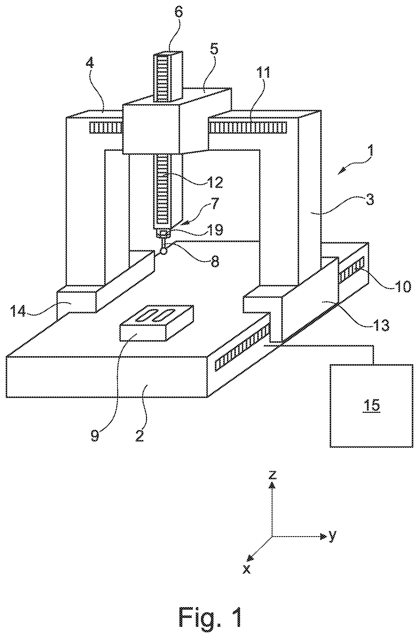 Patent US12359901 — Coordinate measuring apparatus — Figure 1