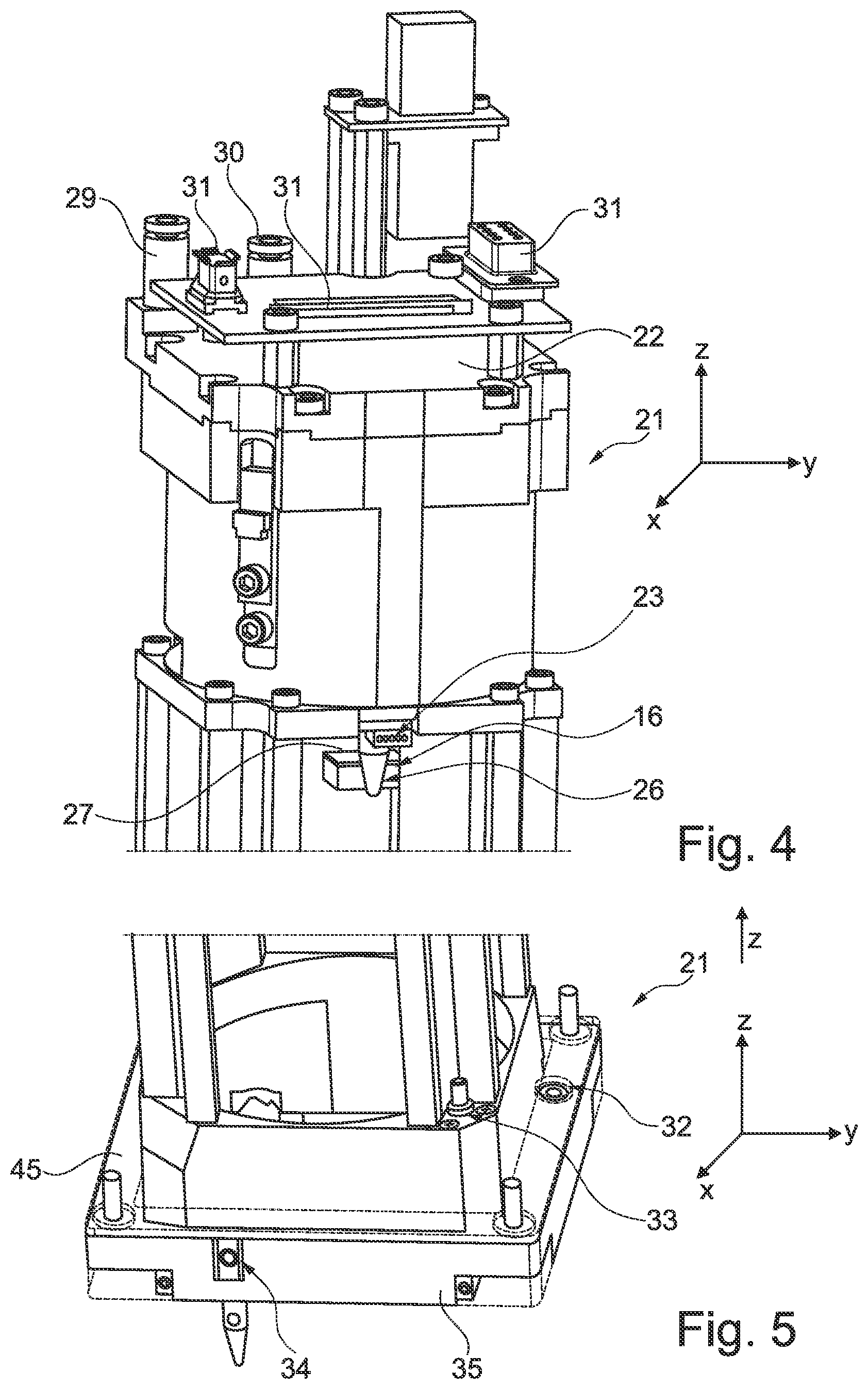 Patent US12359901 Figure 4 – Coordinate measuring apparatus