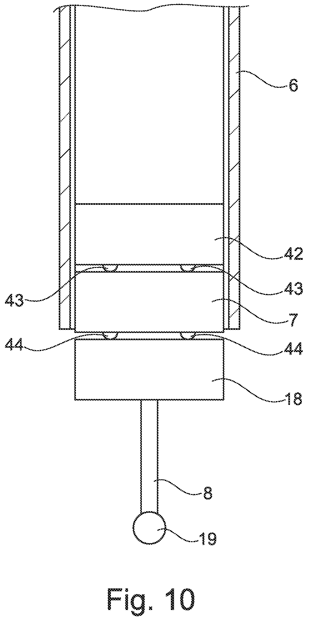 Patent US12359901 Figure 8 – Coordinate measuring apparatus